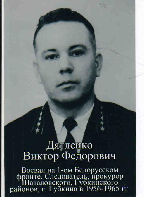 Дятленко Виктор Федорович
