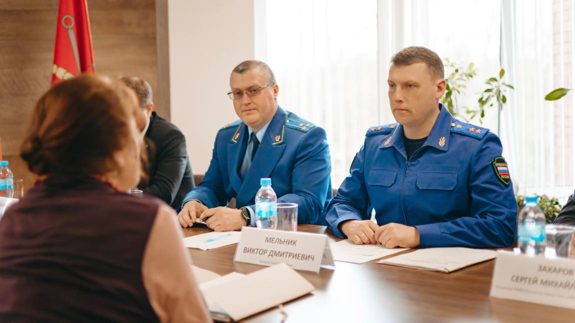 Прокурор г. Санкт-Петербурга Виктор Мельник провел личный прием граждан в прокуратуре Курортного района