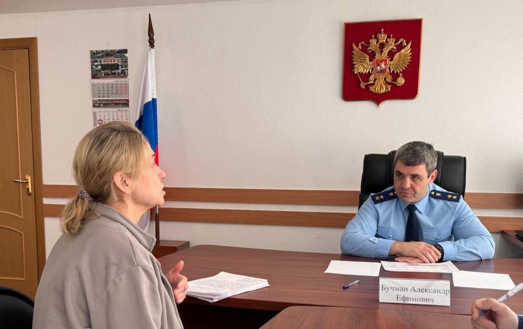 Прокурор Новосибирской области Александр Бучман провел личный прием граждан в прокуратуре Кировского района Новосибирска