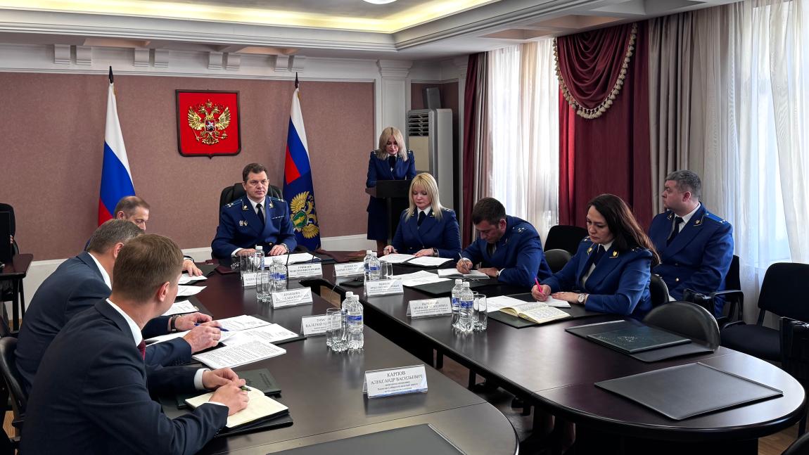В Восточно-Сибирской транспортной прокуратуре состоялось заседание коллегии