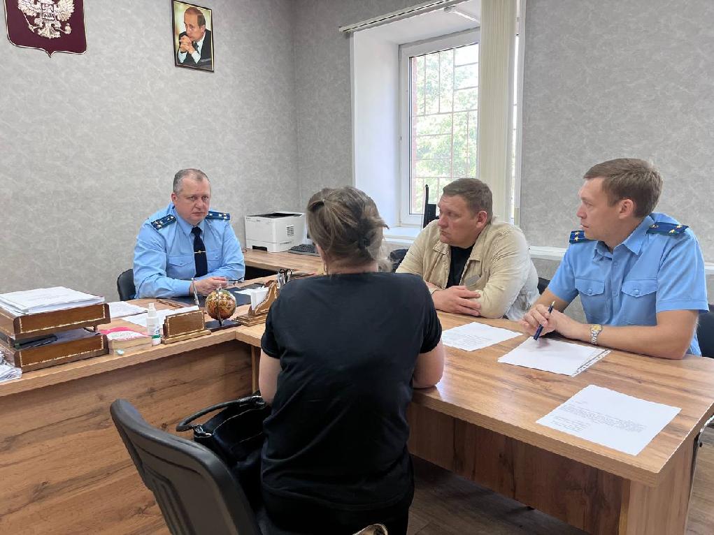 Прокурор области Дмитрий Коданёв посетил Михайловский округ