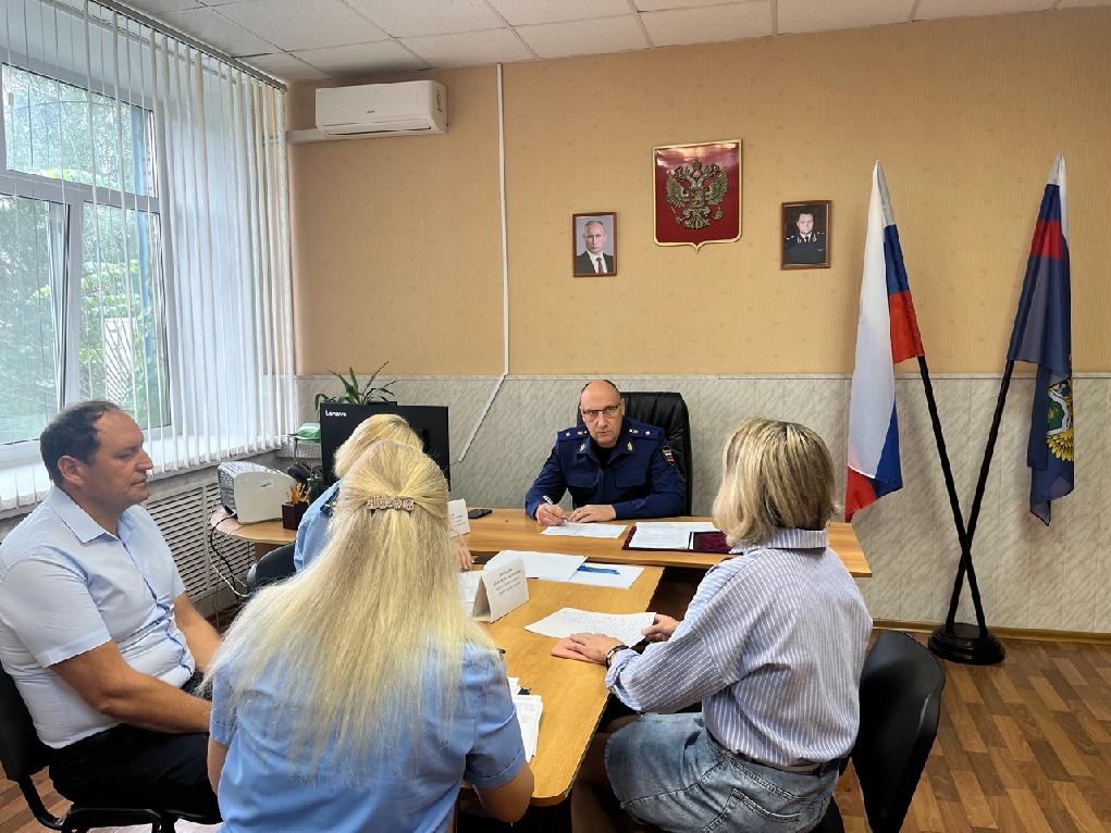 Прокурор области Дмитрий Горшков совершил рабочую поездку в Лунинский район