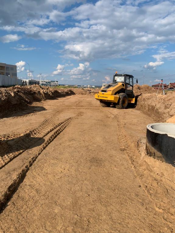 Спк век. Организация строительной площадки в период строительства.