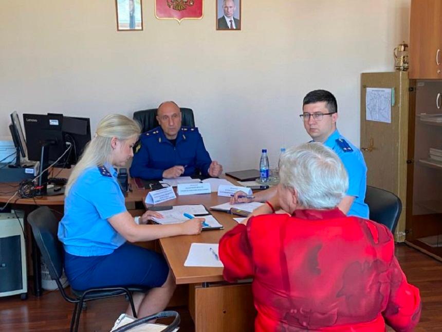 Прокурор региона Дмитрий Горшков провел личный прием жителей Белинского района