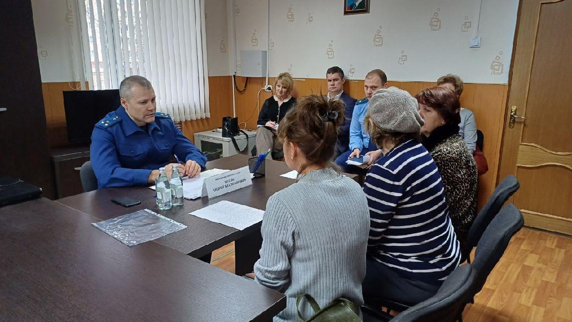 Прокурор Ивановской области провел личный прием граждан в Савинском районе