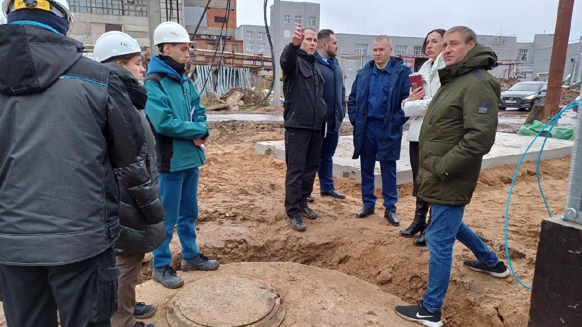 Прокурор Ивановской области в Родниках провел личный прием граждан и посетил место проведения работ по реконструкции очистной станции