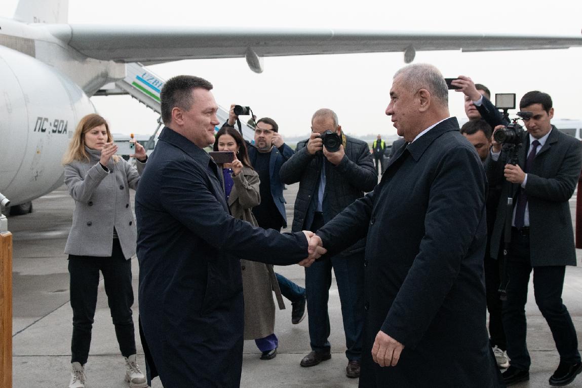 Igor Krasnov arrived on a working visit to Tashkent