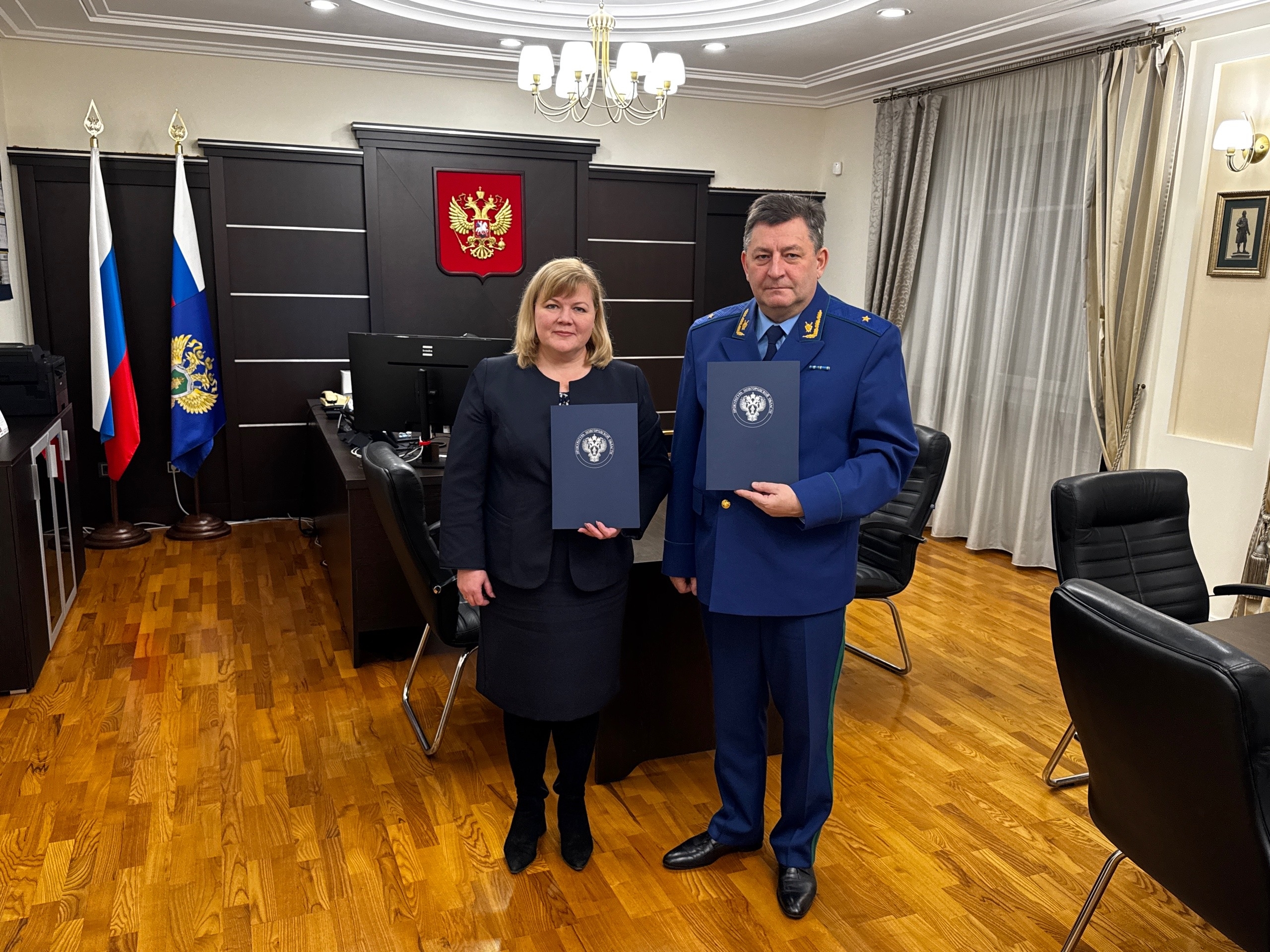 Прокуратура Новгородской области и региональная Счетная палата заключили соглашение о взаимодействии 