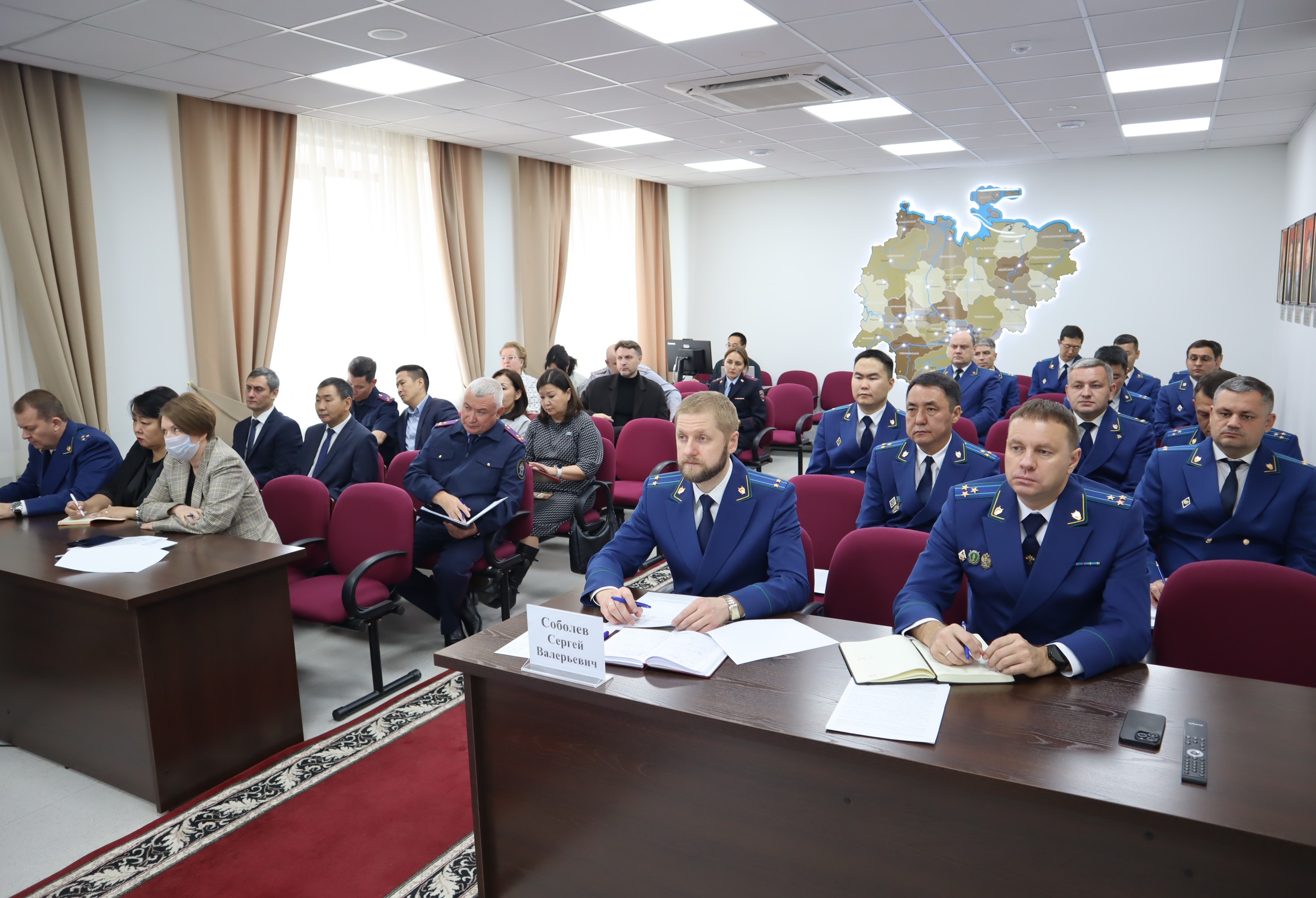 Под председательством прокурора республики Максима Попова состоялось координационное совещание руководителей правоохранительных органов