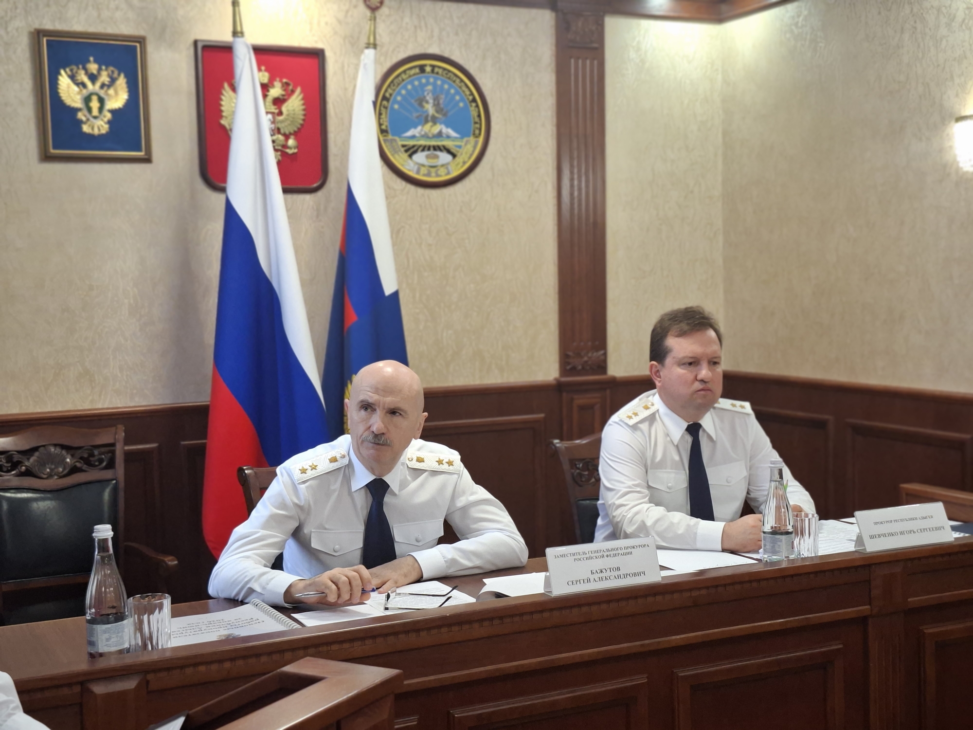 Заместитель Генерального прокурора Российской Федерации Сергей Бажутов принял участие в подведении итогов работы прокуратуры Республики Адыгея