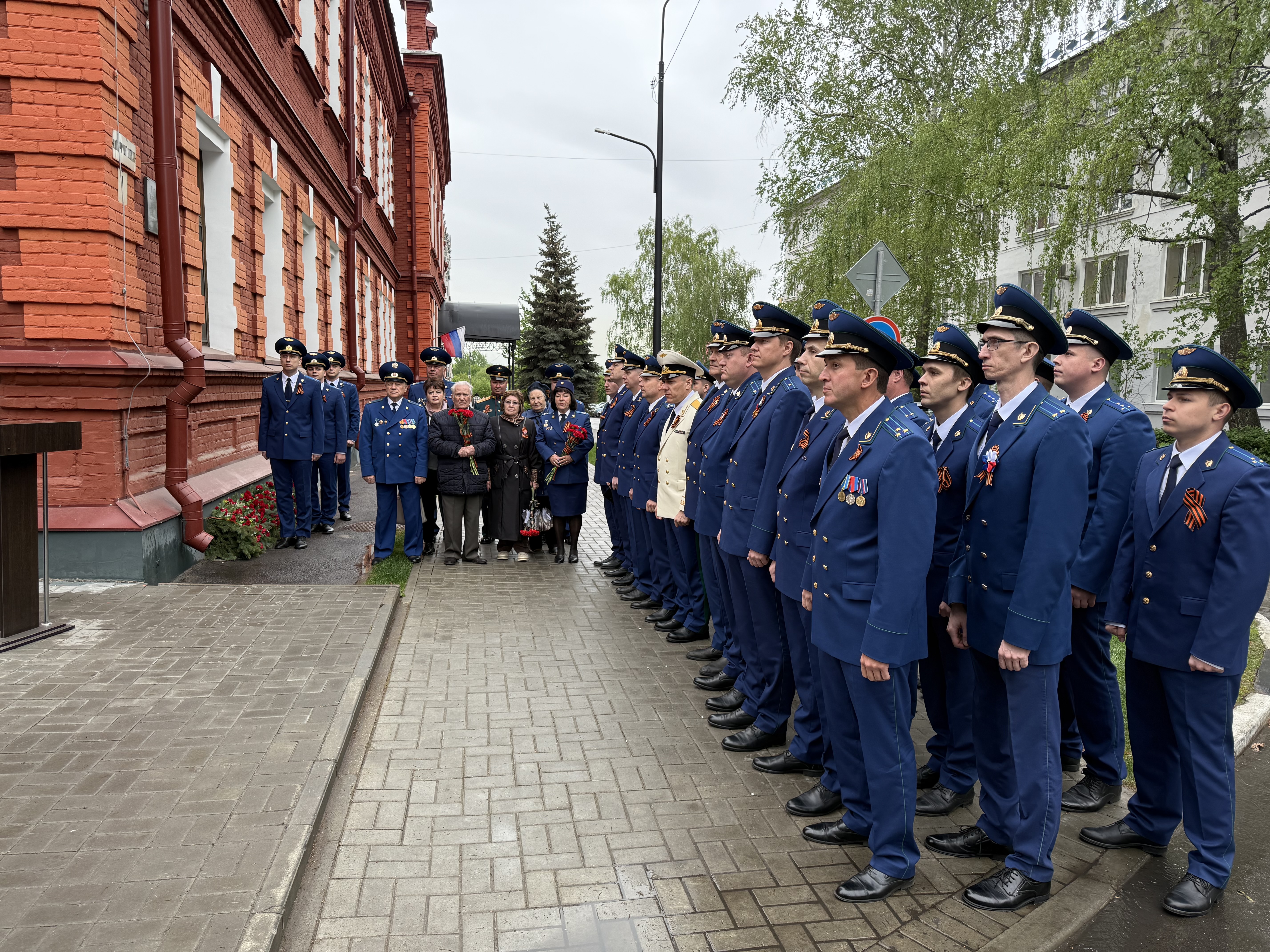 Прокуратурой Тамбовской области проведен торжественный митинг, посвященный 80-й годовщине Победы в Великой Отечественной войне 1941-1945 годов
