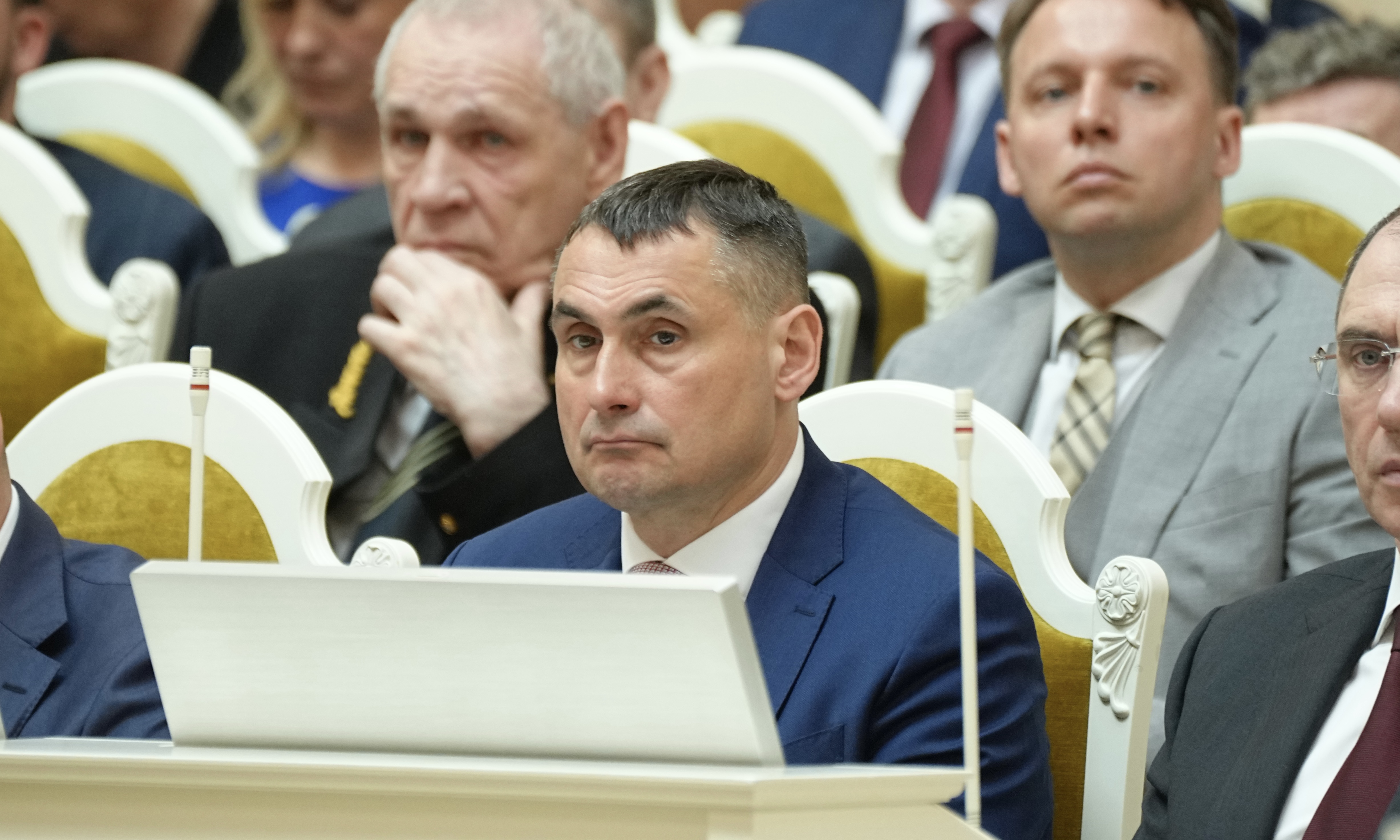Прокурор города Андрей Гуришев принял участие в заседании Законодательного Собрания Санкт-Петербурга, на котором Губернатор города выступил с ежегодным отчетом 