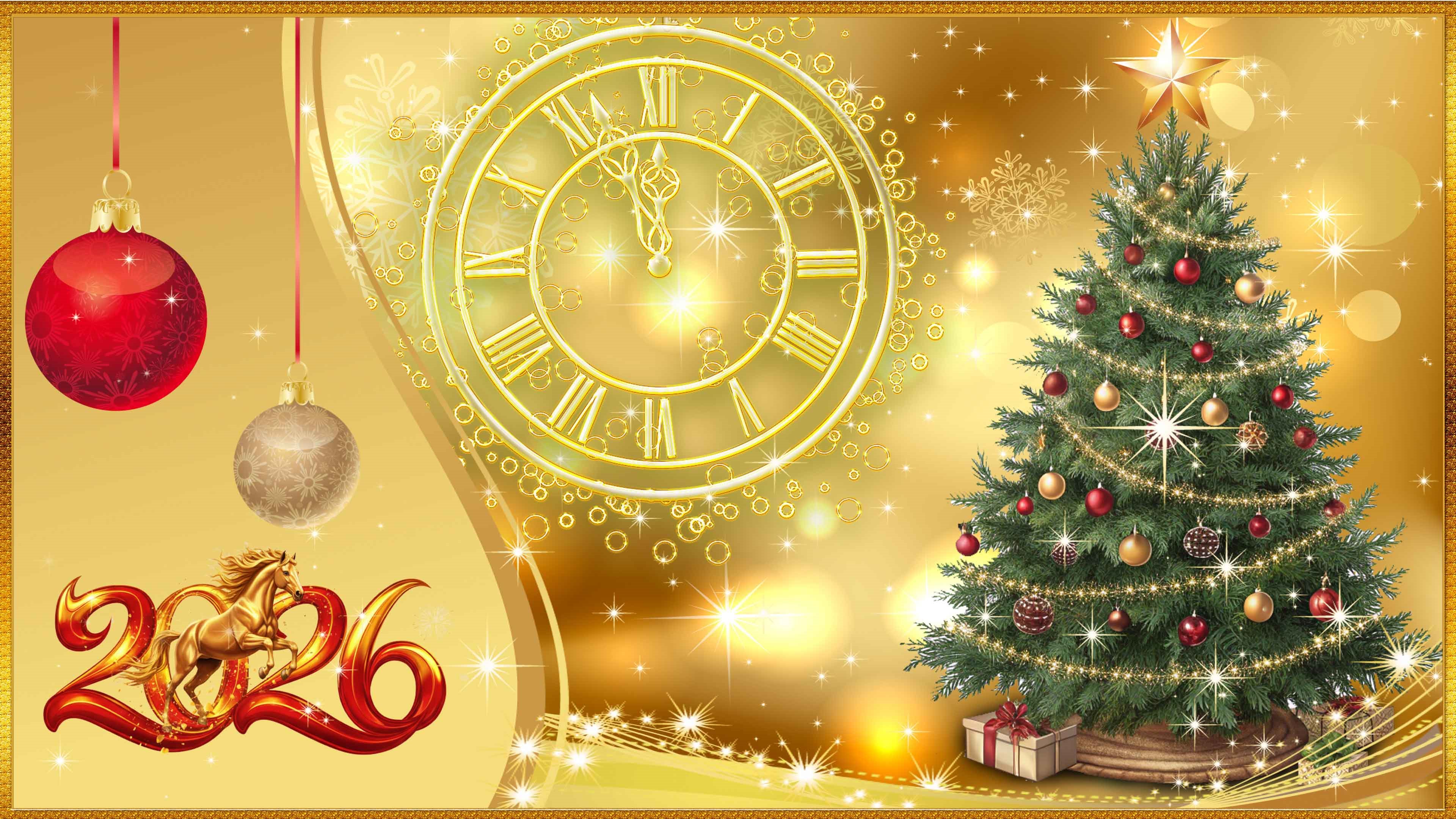 Поздравление прокурора Тюменской области Александра Попова с наступающим Новым годом и Рождеством