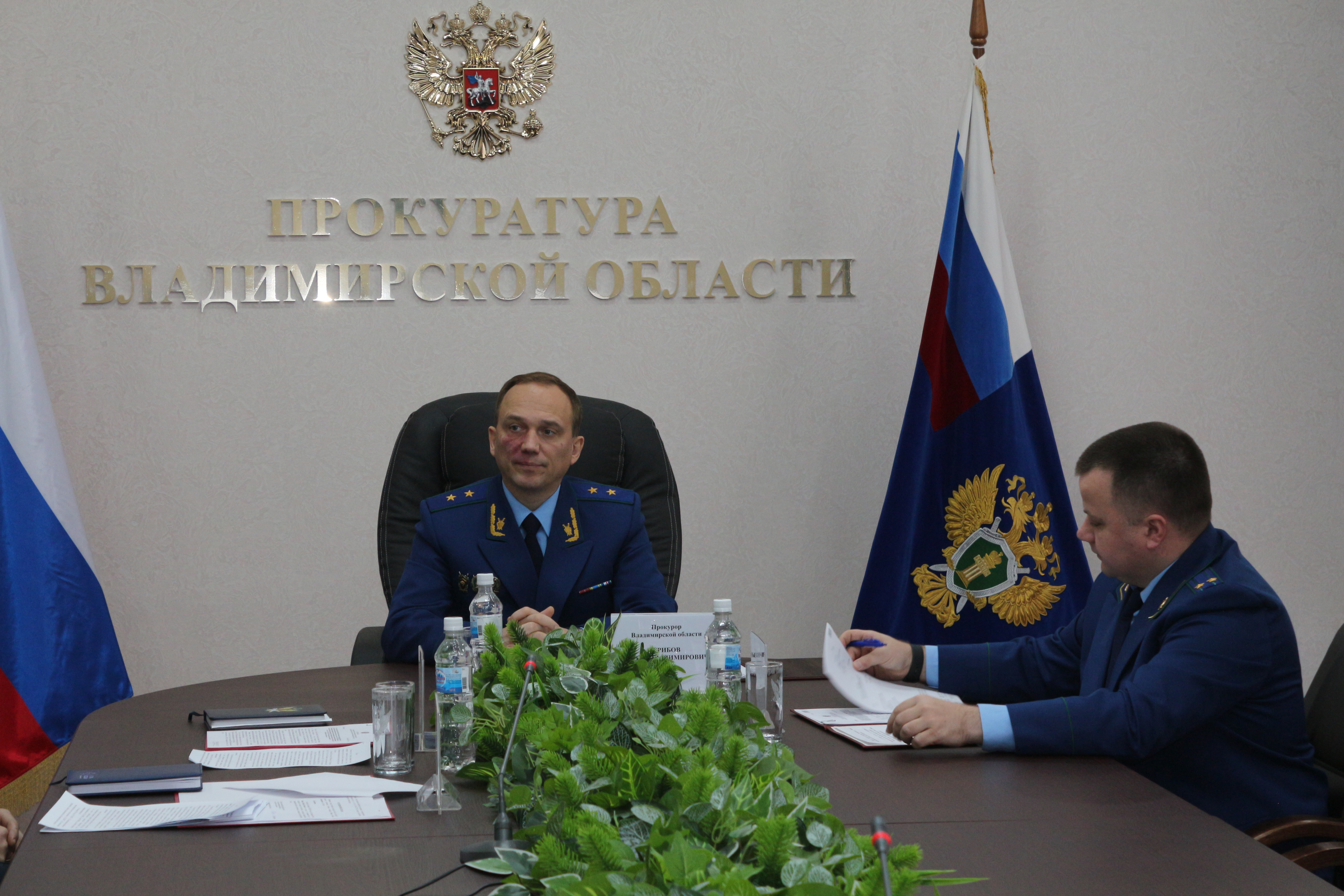 Прокурор области Иван Грибов провел межведомственное совещание по вопросам  профилактики совершения преступлений лицами, отбывающими наказание в виде принудительных работ