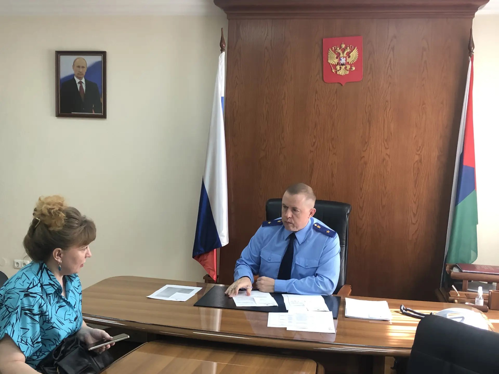 Прокурор Тюменской области Александр Попов провел прием граждан в приемной Президента Российской Федерации