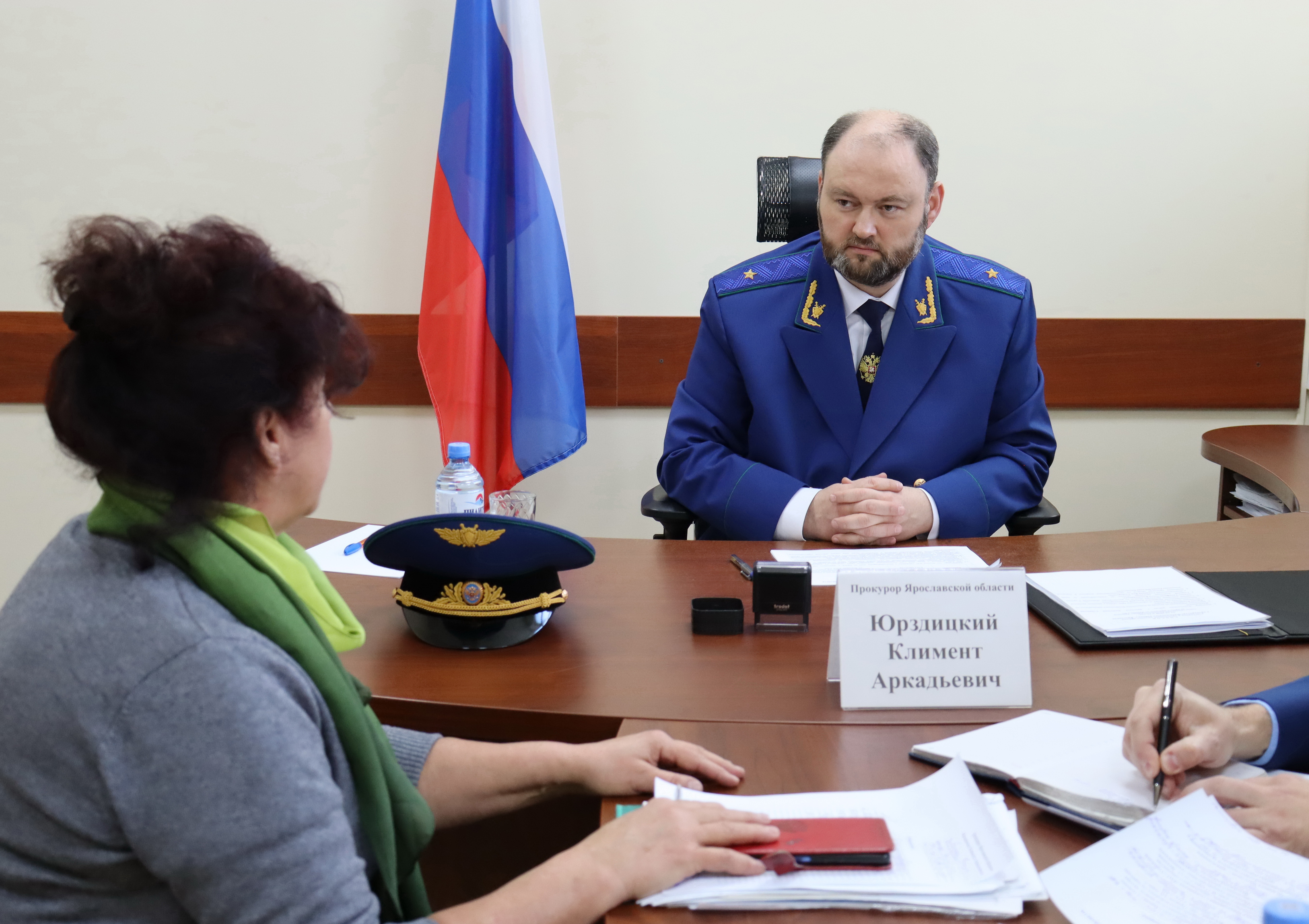 Прокурор Ярославской области Климент Юрздицкий провел личный прием жителей Фрунзенского  района города Ярославля