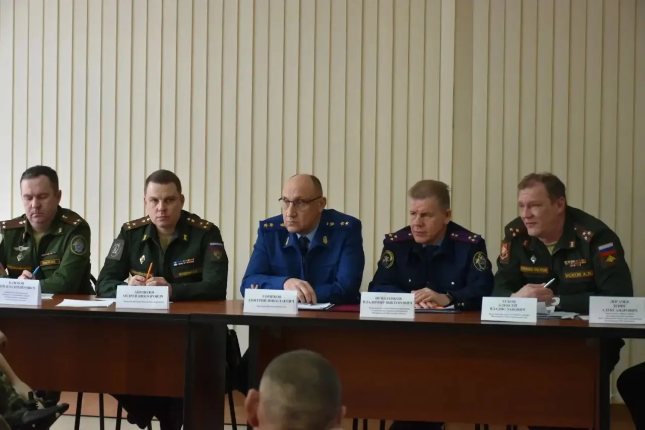 Прокурор области Дмитрий Горшков провел тематический личный прием участников специальной военной операции
