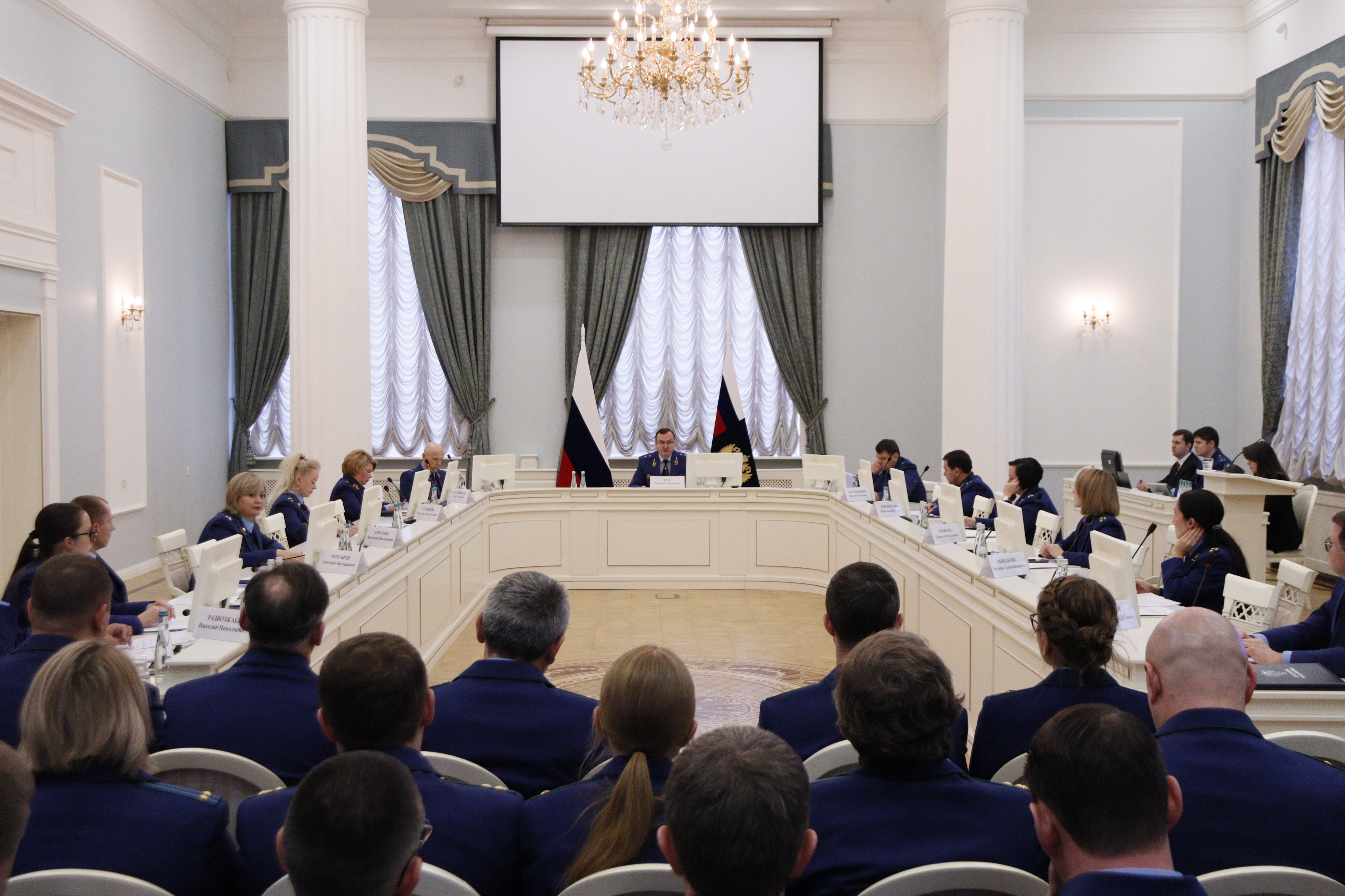 Под председательством прокурора Москвы Максима Жука состоялось заседание коллегии о состоянии работы по рассмотрению обращений и приему граждан в органах прокуратуры столицы