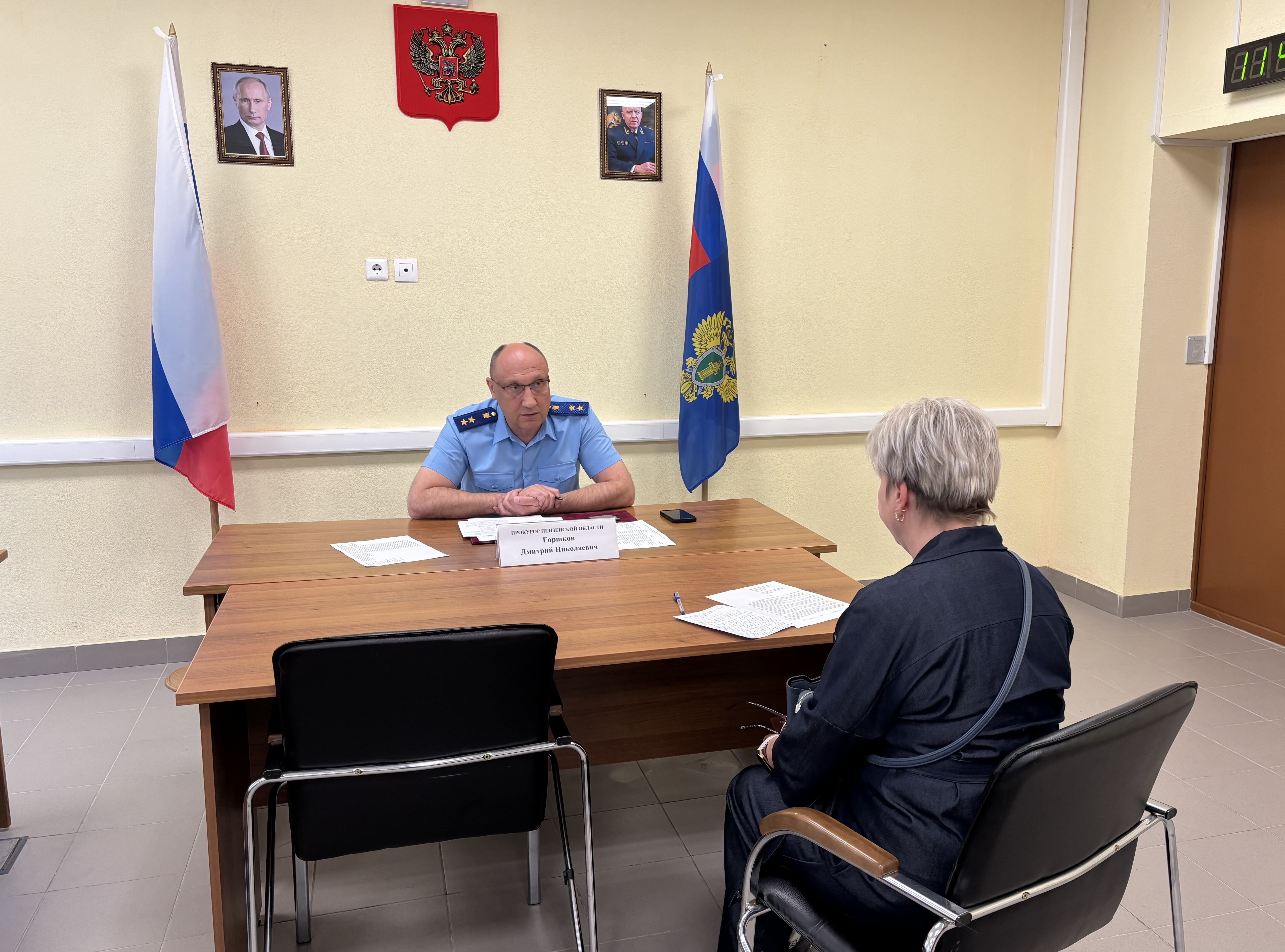 Прокурор области Дмитрий Горшков совершил рабочую поездку в Кузнецк