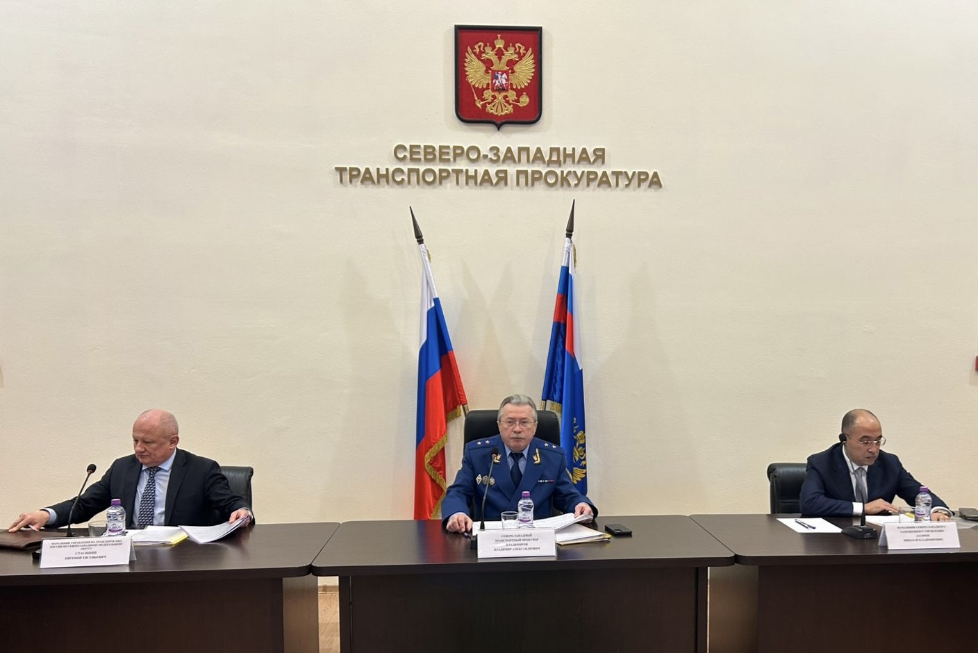 Северо-Западный транспортный прокурор провел координационное совещание руководителей правоохранительных органов 
