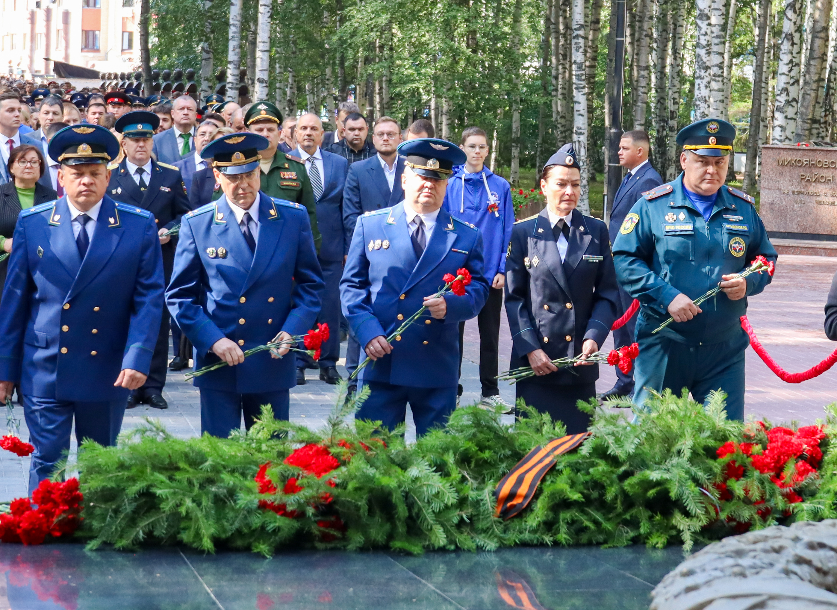 Работники прокуратуры Югры приняли участие в памятном мероприятии, посвященном Победе над милитаристской Японией и окончания Второй Мировой войны