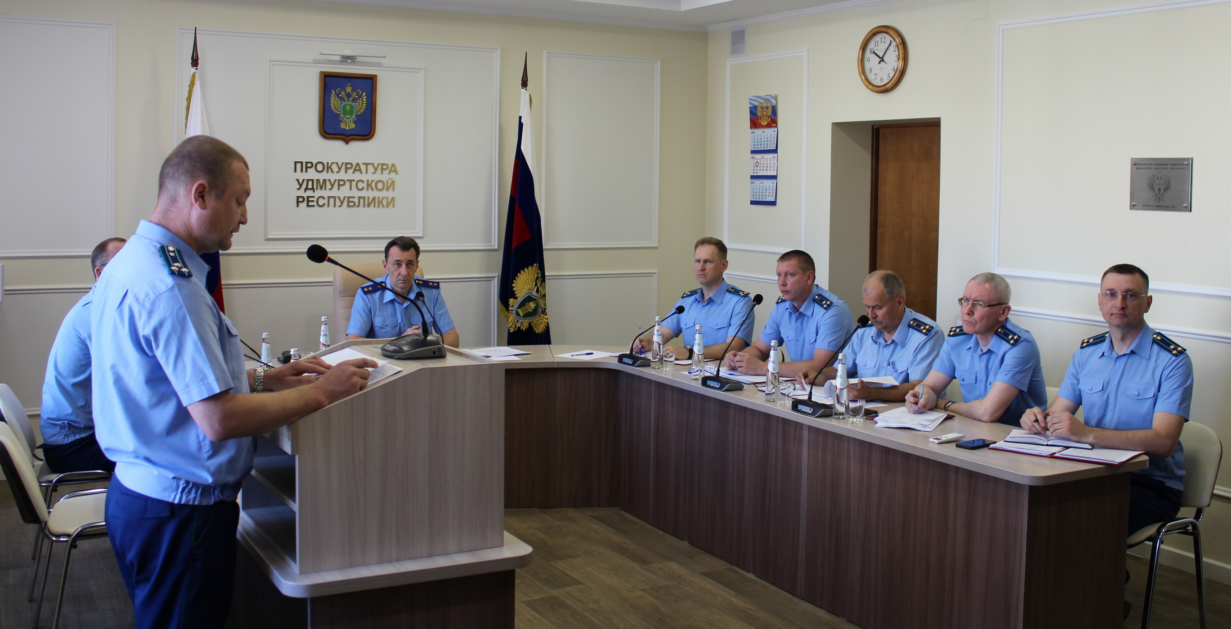 В прокуратуре Удмуртии состоялось заседание коллегии по вопросам исполнения законодательства в сфере технологического присоединения к коммунальным сетям