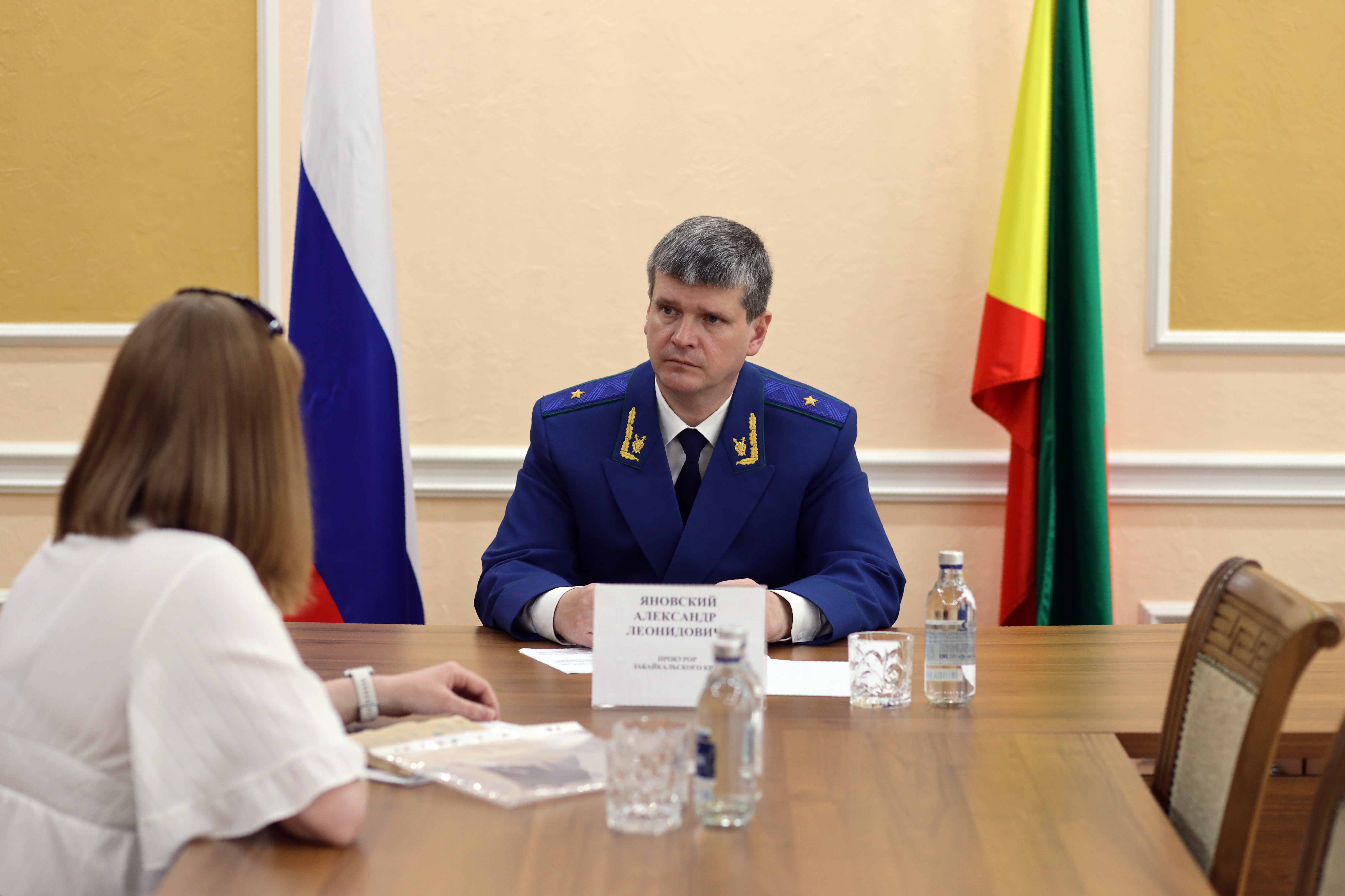 Прокурор Забайкальского края Александр Яновский провел личный прием граждан в Приемной Президента Российской Федерации