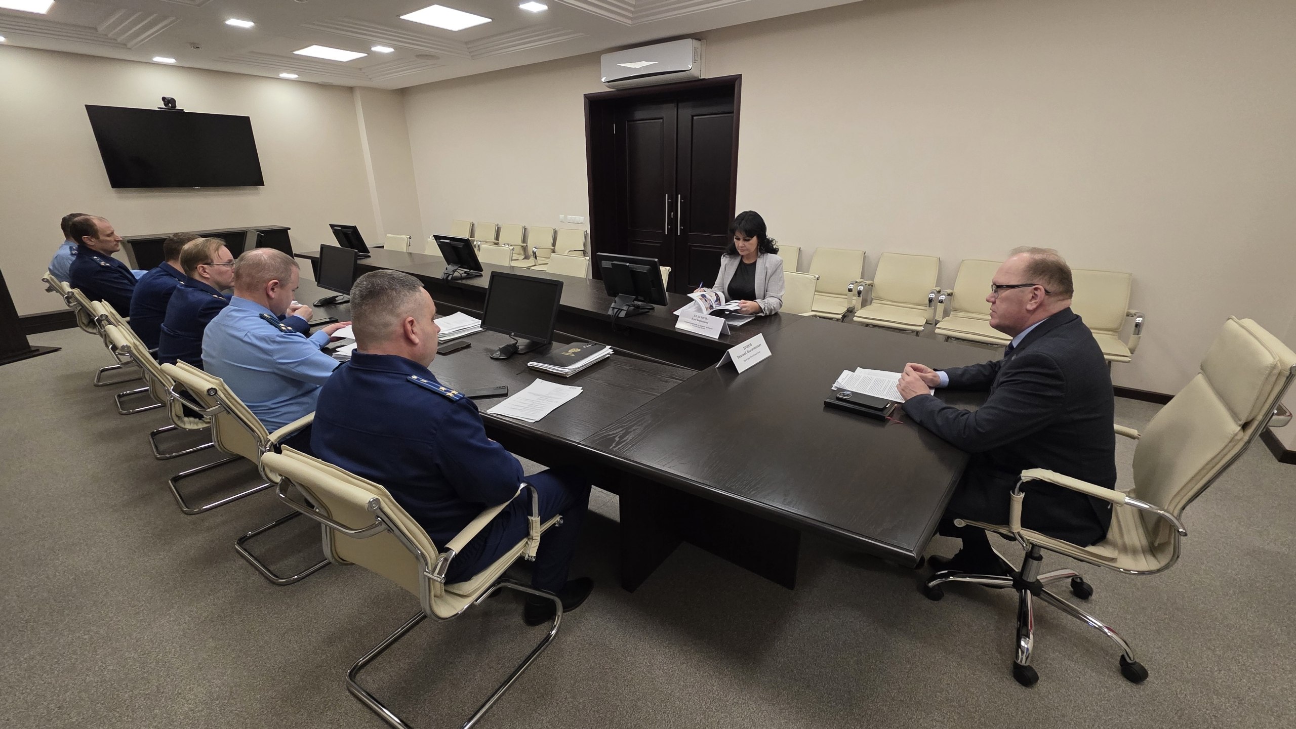 Прокурор республики обсудил с Уполномоченным по правам человека в Республике Коми вопросы взаимодействия 