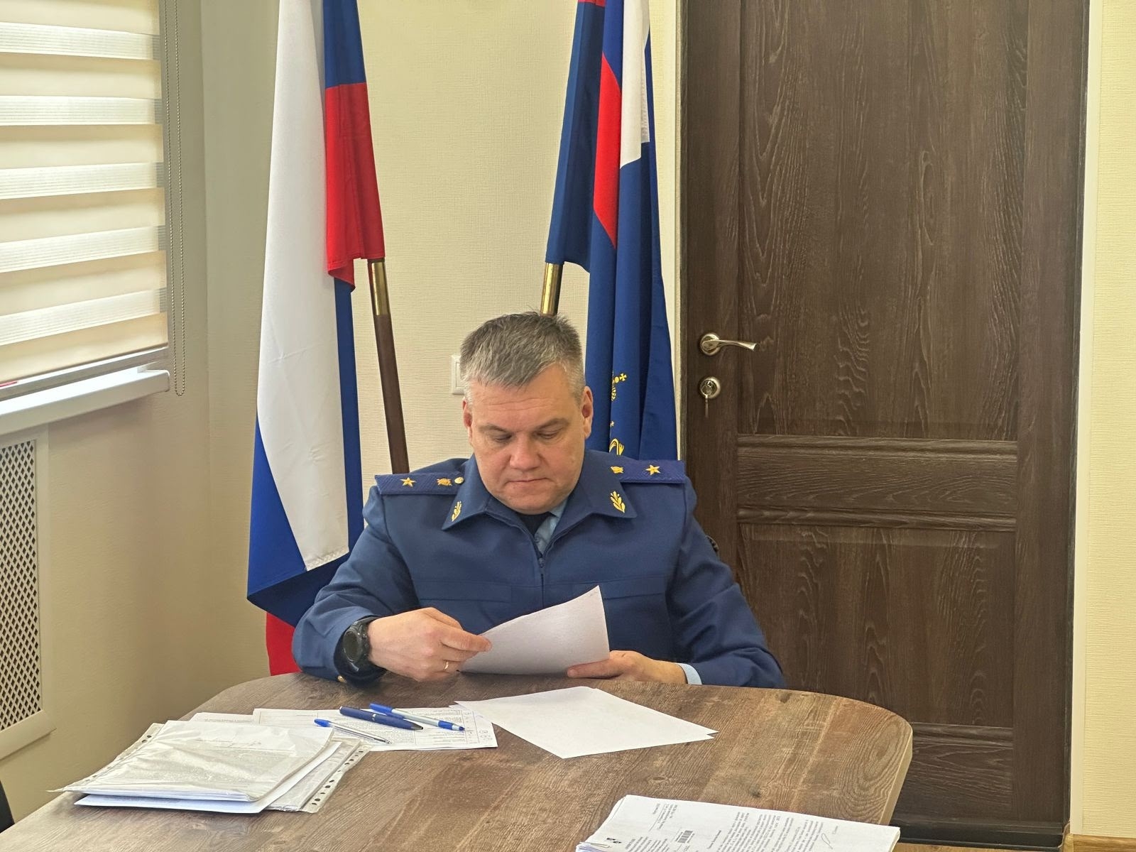 Прокурор Ленинградской области провёл приём граждан в городе Сосновый Бор