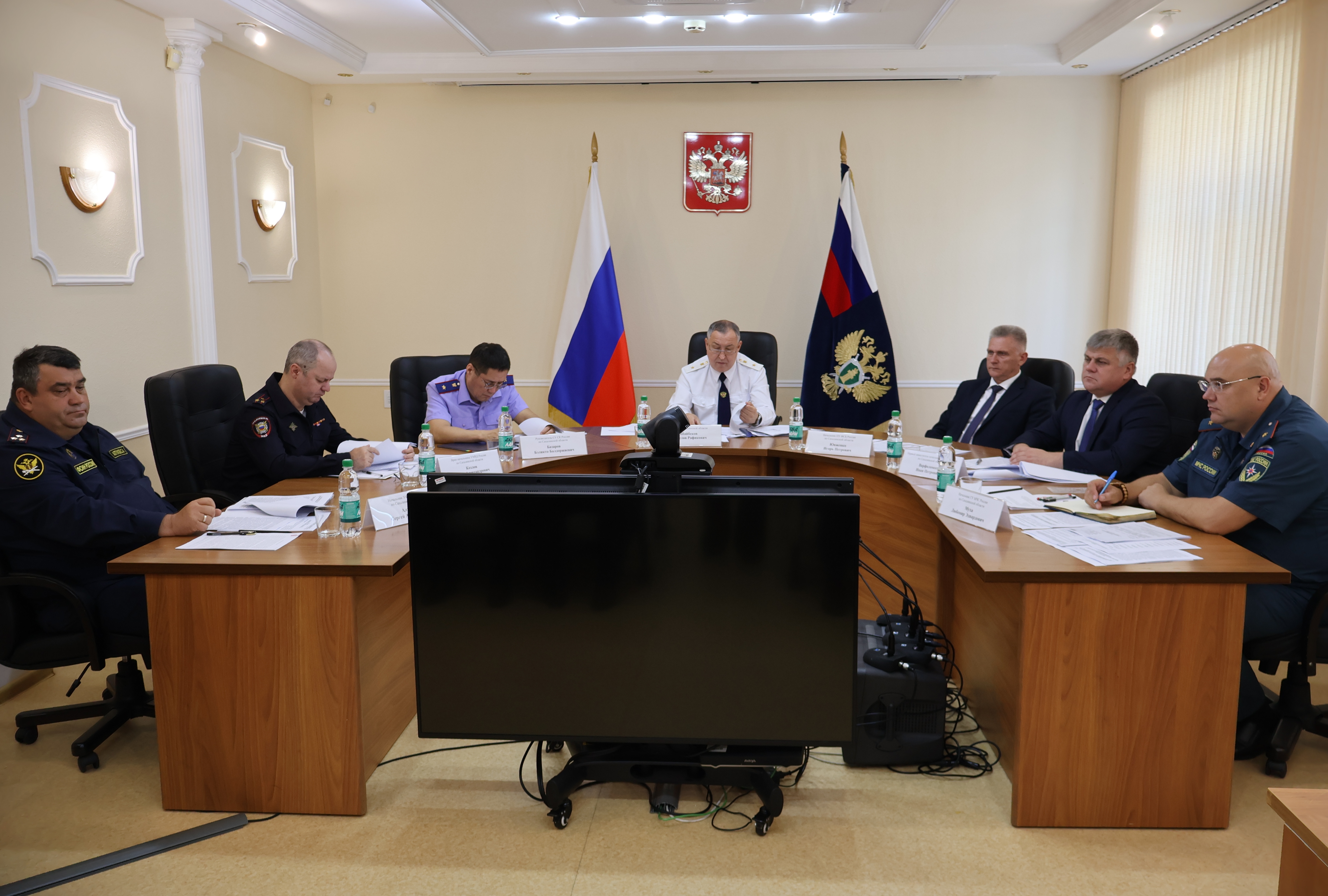 В прокуратуре области состоялось Координационное совещание руководителей правоохранительных органов