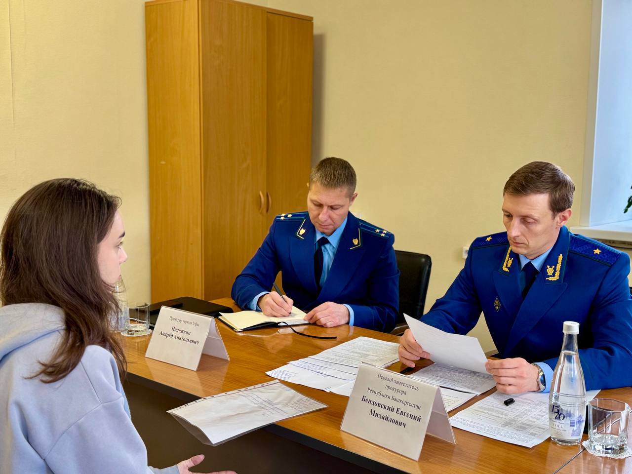 Первый заместитель прокурора республики  провел личный прием граждан