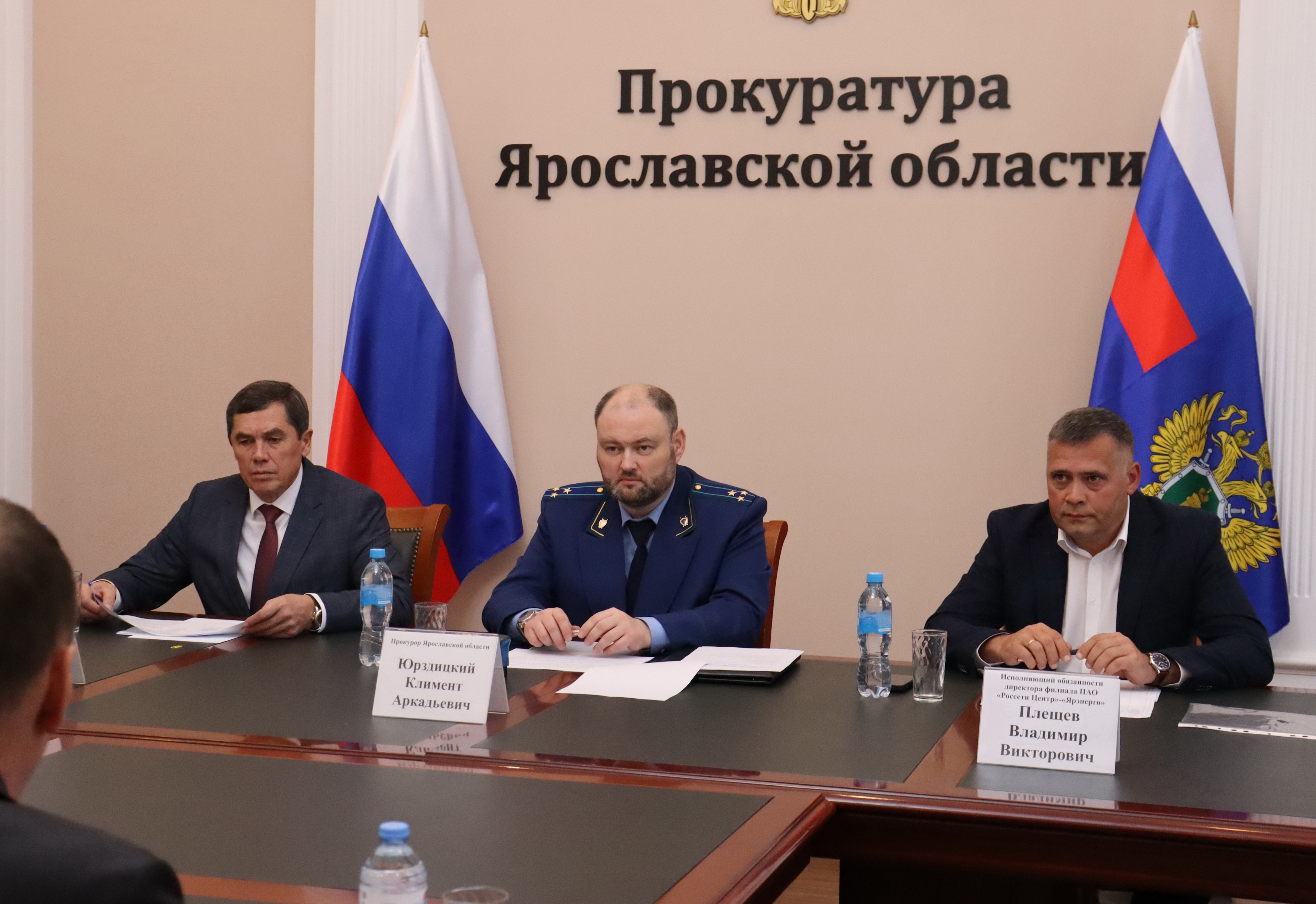 Прокурор Ярославской области Климент Юрздицкий и региональный Уполномоченный по защите прав предпринимателей Альфир Бакиров провели совместный прием представителей бизнес- сообщества