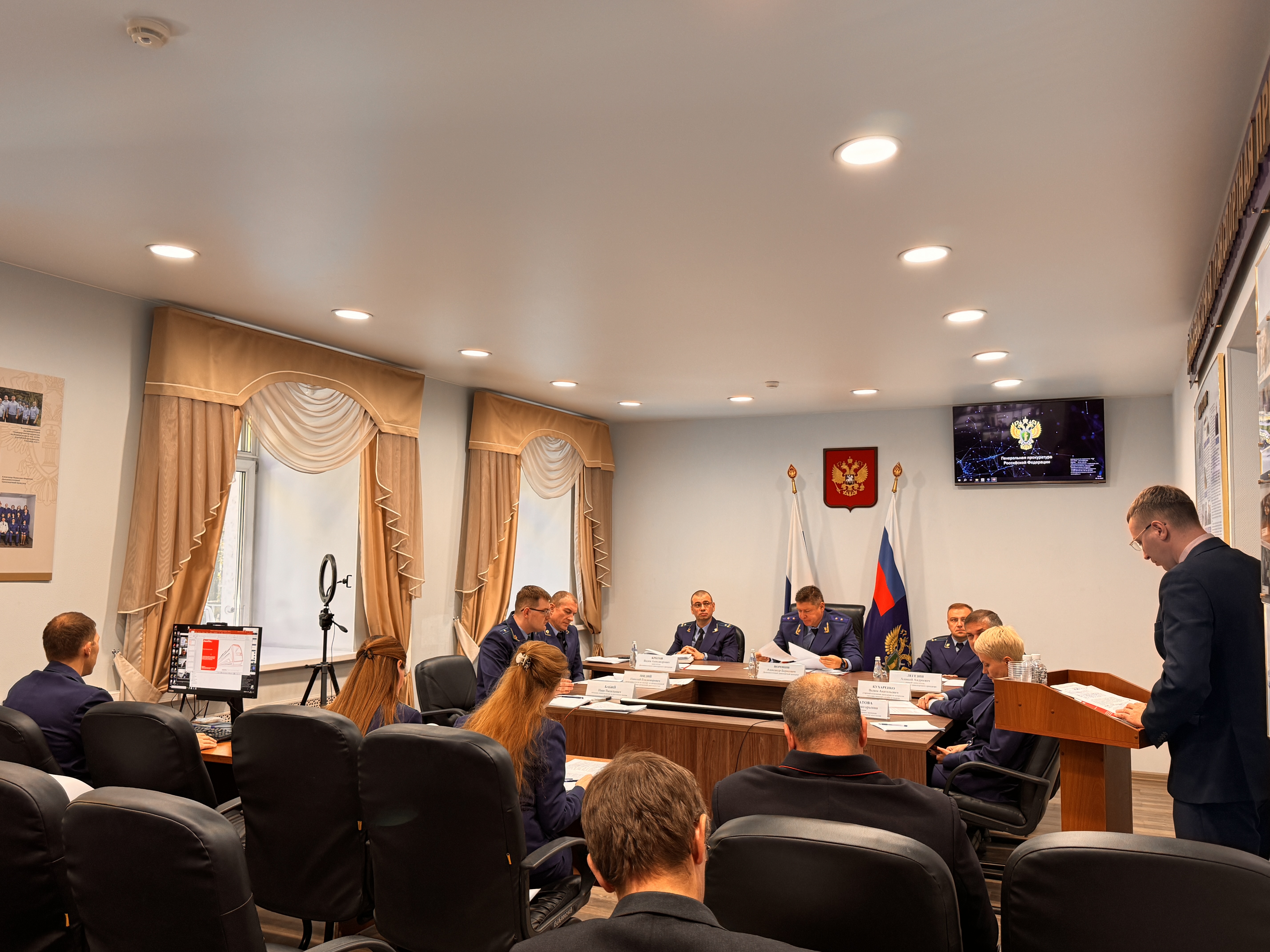В Дальневосточной транспортной прокуратуре состоялось расширенное заседание коллегии
