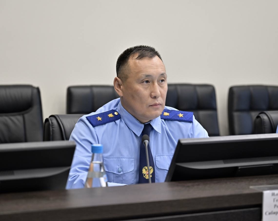 Исполняющий обязанности начальника управления Генеральной прокуратуры Российской Федерации по Сибирскому федеральному округу Баир Доржиев принял участие в заседании коллегии прокуратуры Республики Тыва