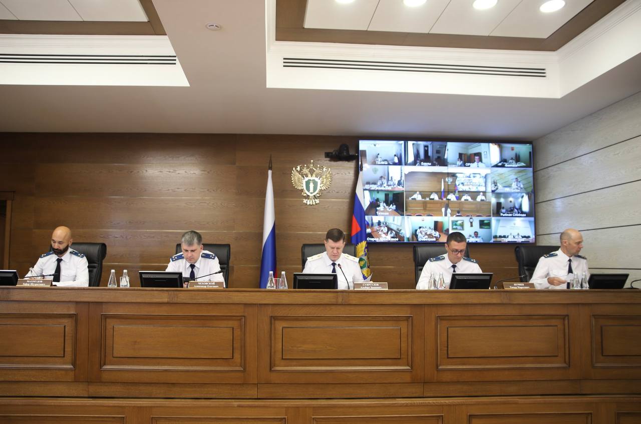 В прокуратуре Татарстана прошло заседание коллегии, посвященное итогам работы за первое полугодие 2026 года