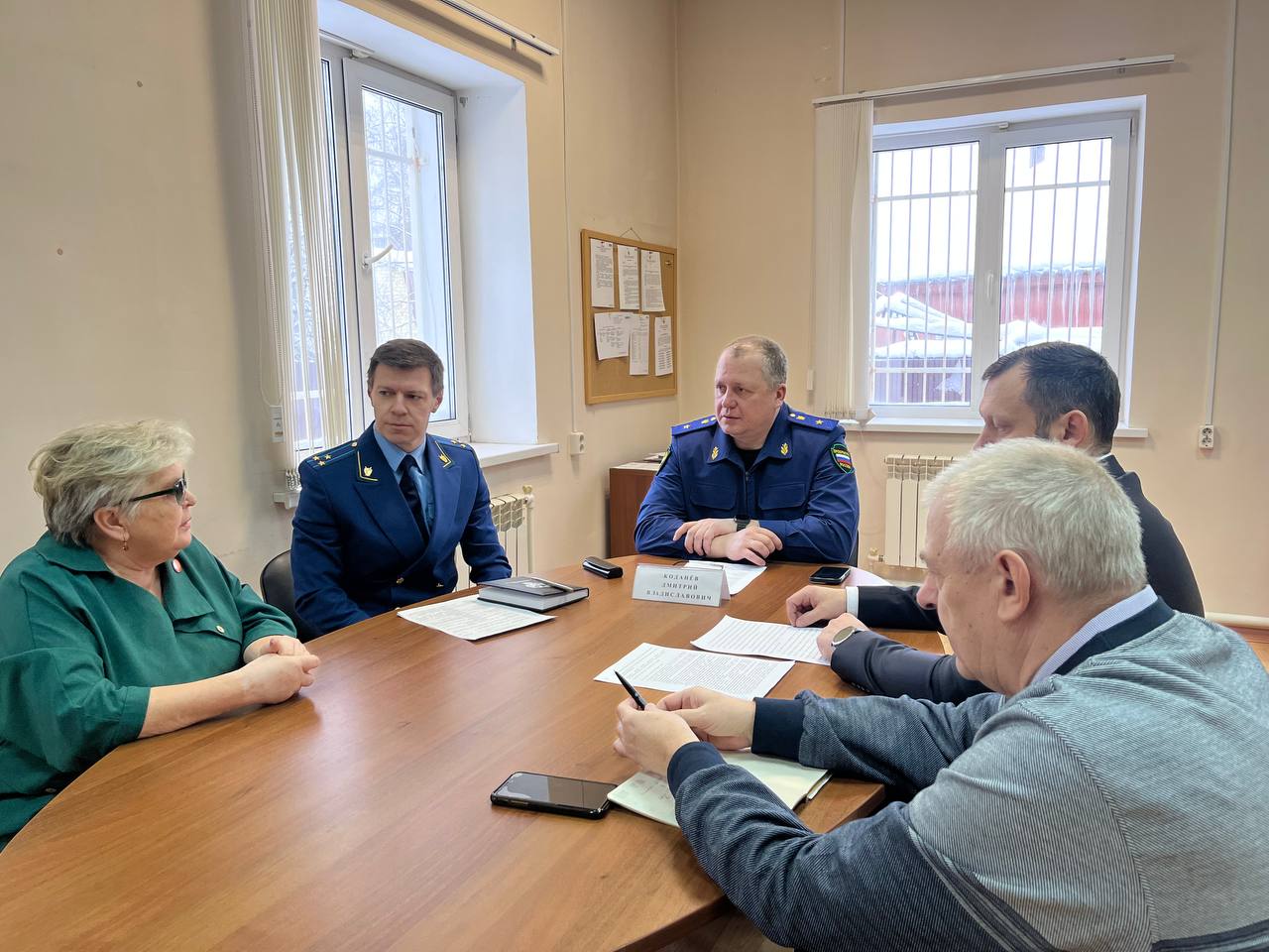 Прокурор области с рабочим визитом посетил Рязанский округ