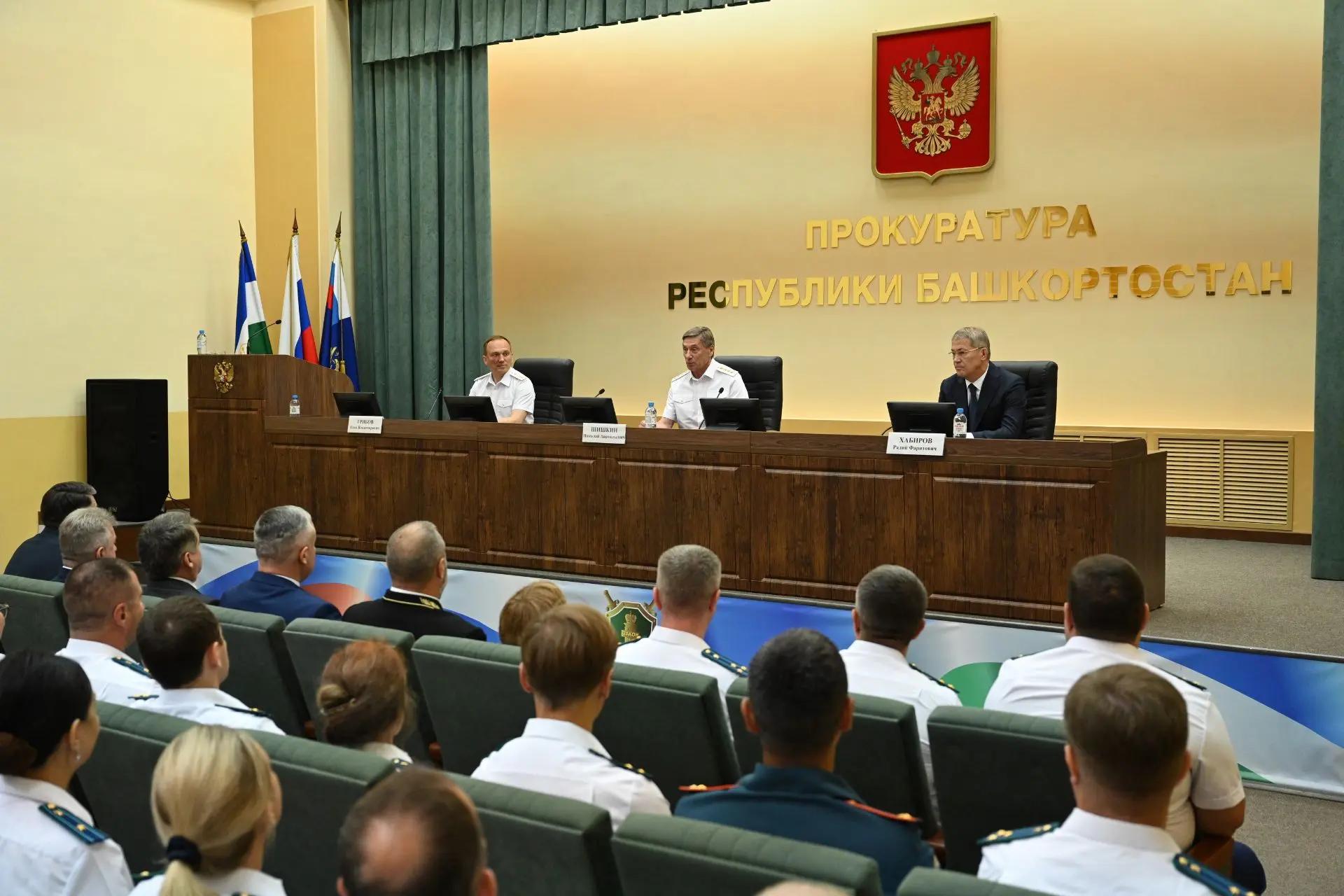 Заместитель Генерального прокурора Российской Федерации Николай Шишкин представил нового прокурора Республики Башкортостан