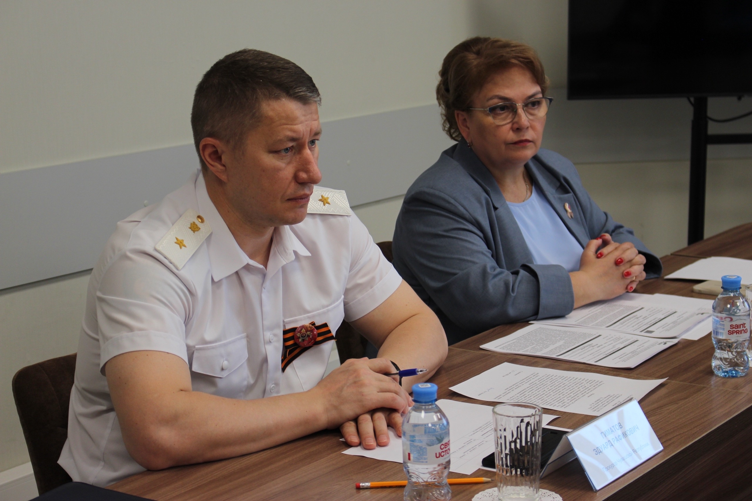 Прокурор Чувашии Эдуард Гиматов провел личный прием участников СВО и членов их семей