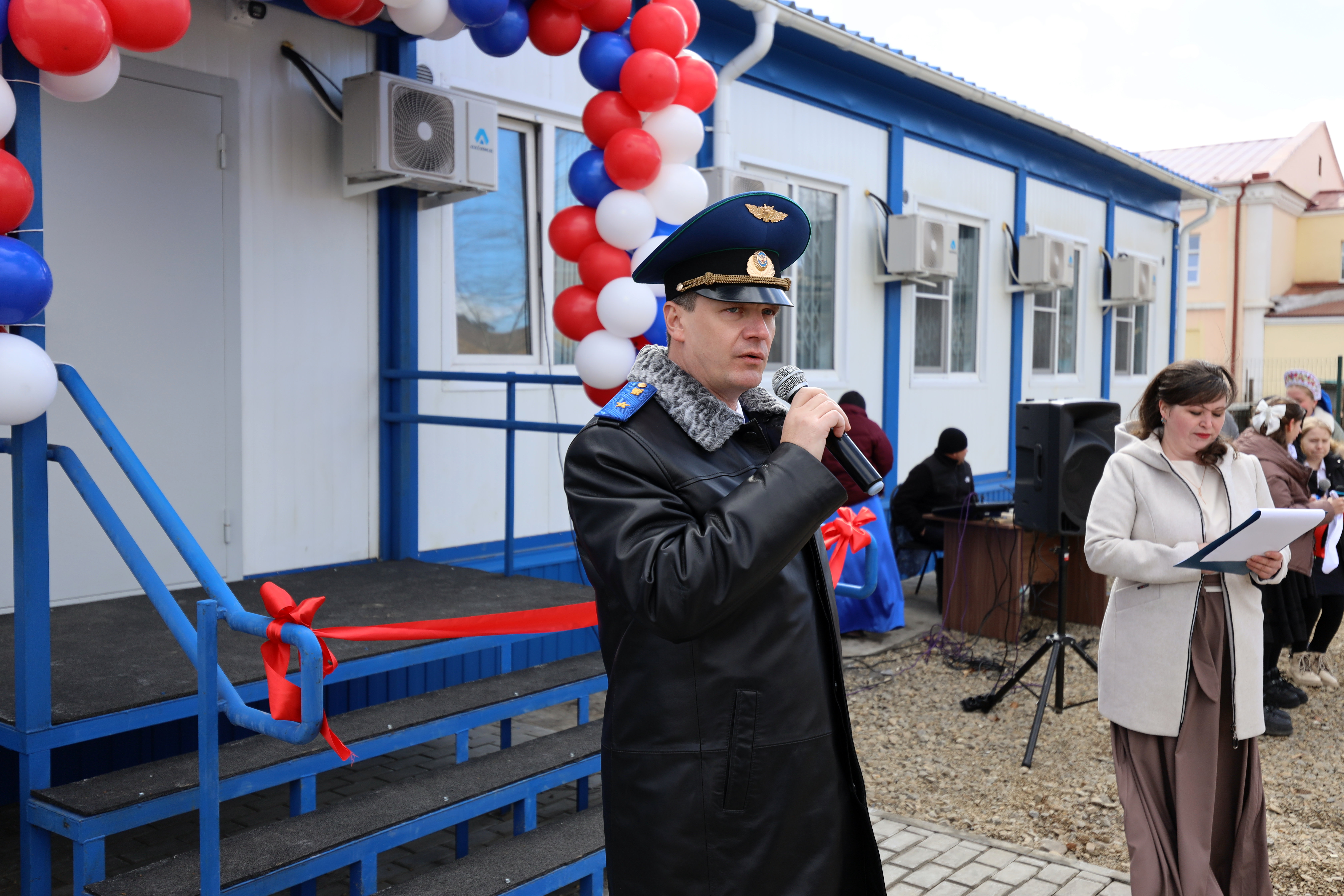 Прокурор Забайкальского края Александр Яновский принял участие в открытии нового модульного здания прокуратуры в городе Сретенск