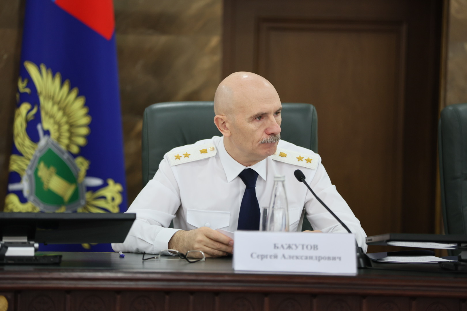 Заместитель Генерального прокурора Российской Федерации Сергей Бажутов представил коллективу нового прокурора Краснодарского края