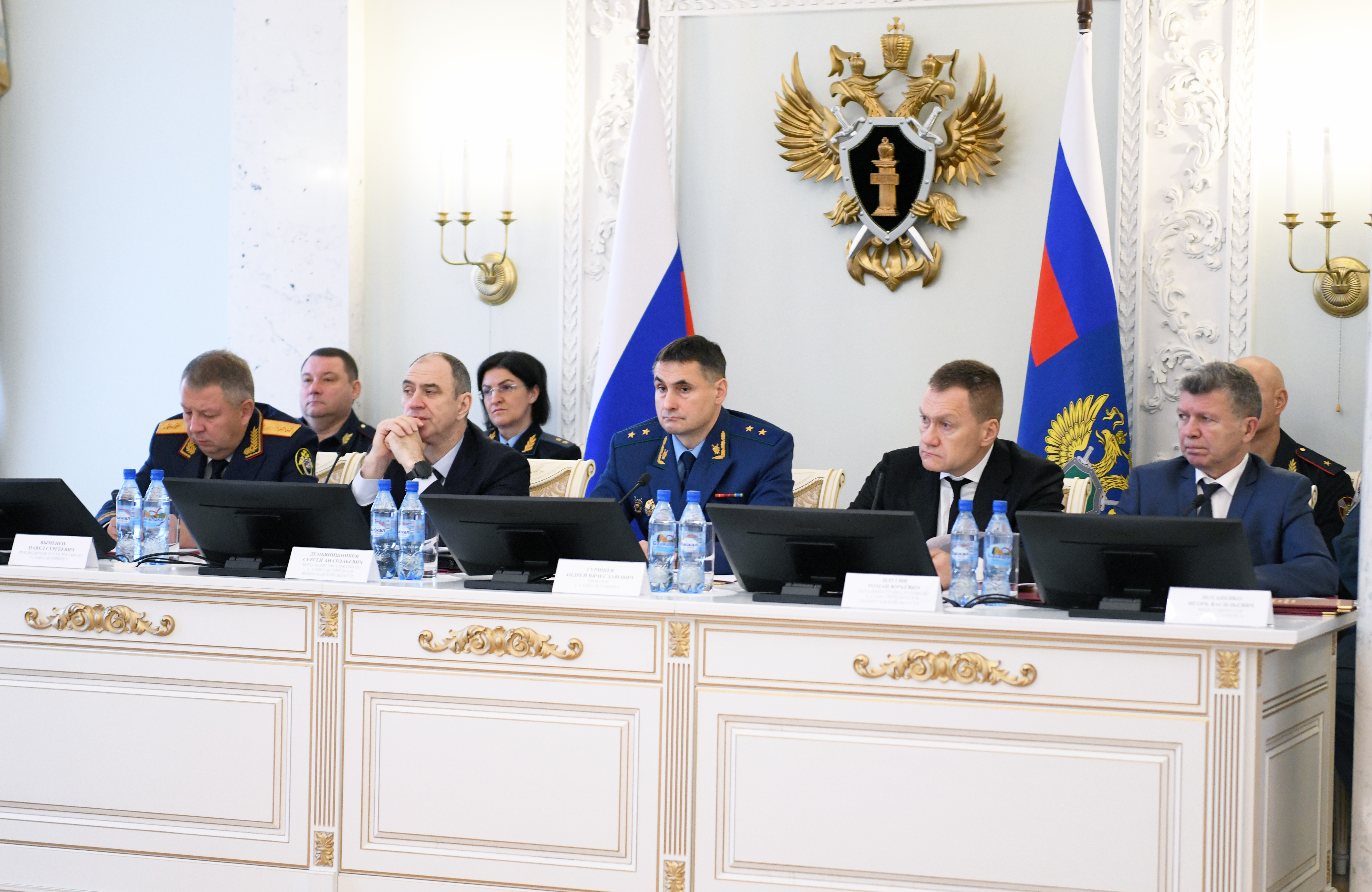 Под председательством прокурора города Андрея Гуришева состоялось заседание Координационного совещания руководителей правоохранительных органов