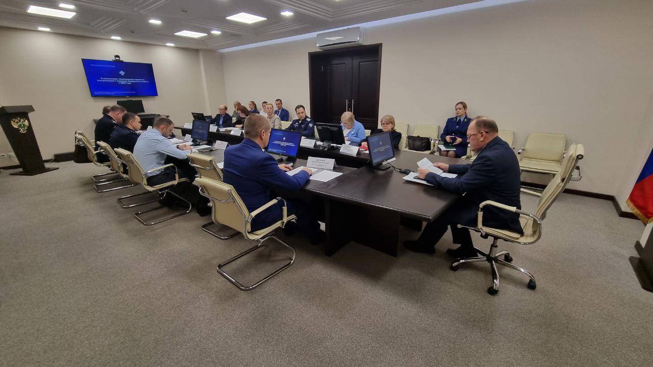 В прокуратуре республики обсудили состояние законности при возведении в рамках нацпроектов объектов капстроительства и модульных объектов
