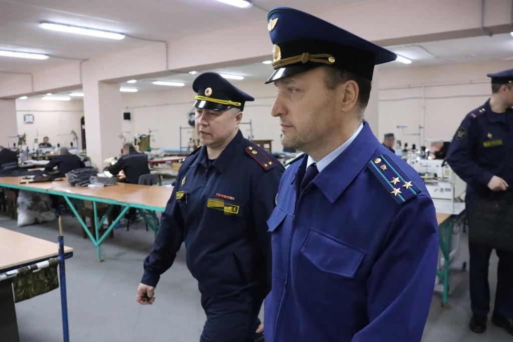Исполняющий обязанности прокурора области Анатолий Трифонов посетил с рабочим визитом исправительную колонию № 16
