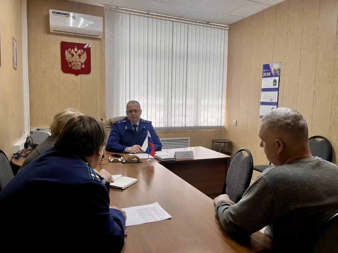 Прокурор Рязанской области Дмитрий Коданёв с рабочим визитом посетил Кораблинский округ