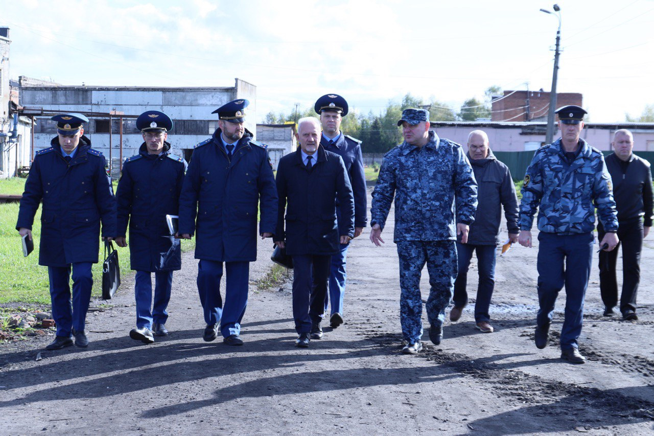Прокурор Ярославской области Климент Юрздицкий провел проверку исполнения законодательства в исправительной колонии № 2