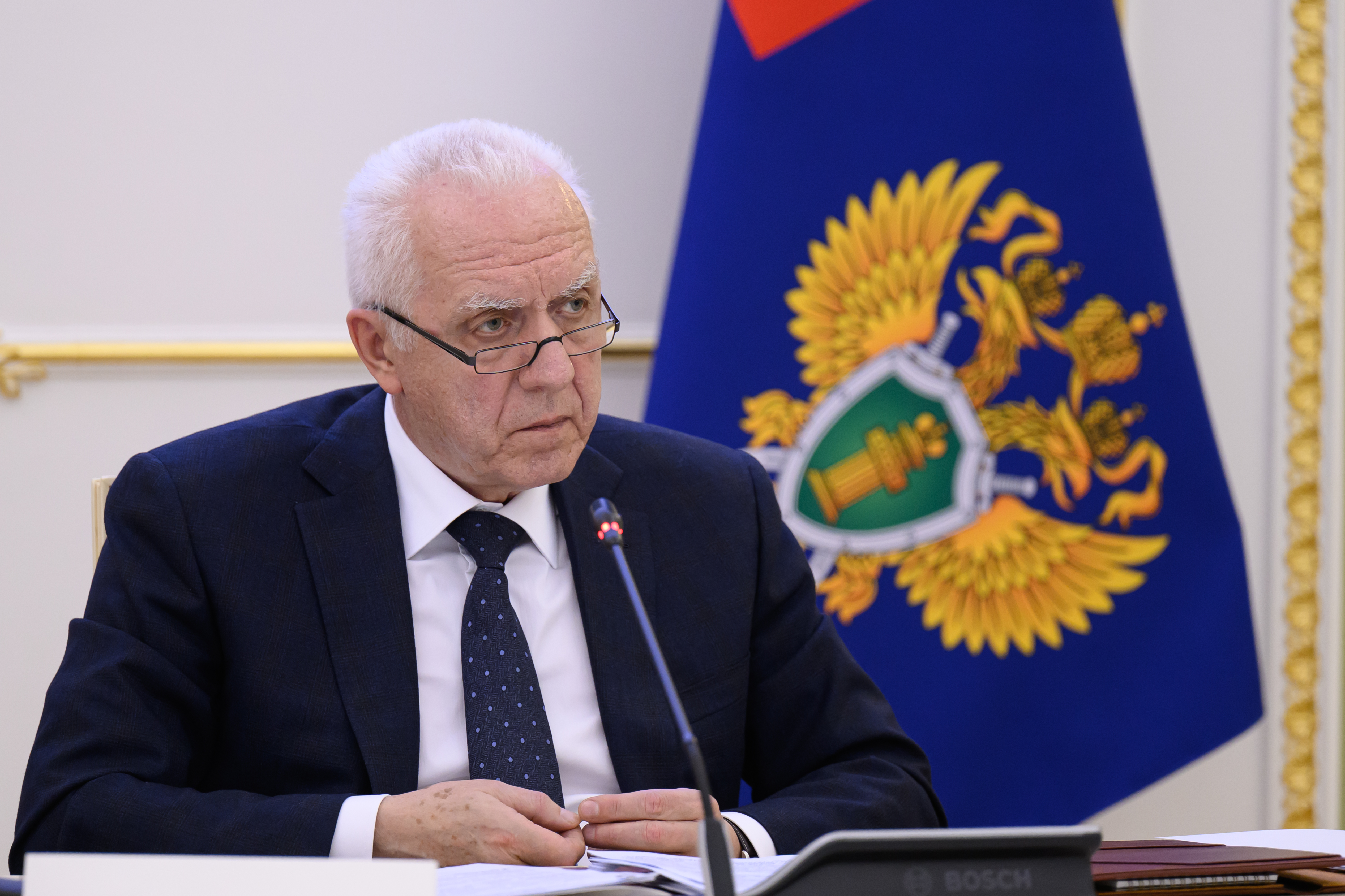 Под председательством Александра Гуцана состоялось заседание коллегии, посвященное практике прокурорского надзора в сфере соблюдения прав участников специальной военной операции и членов их семей