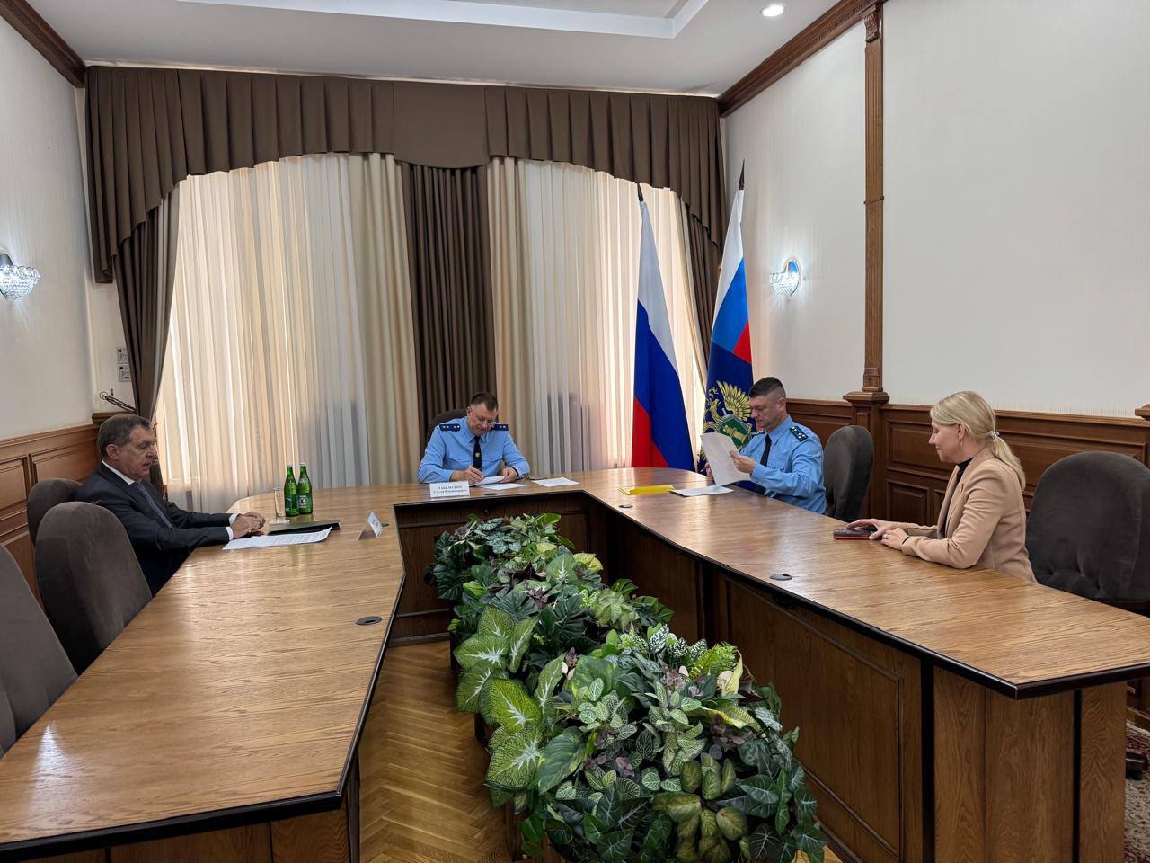 Руководством прокуратуры Краснодарского края проведен личный прием хозяйствующих субъектов