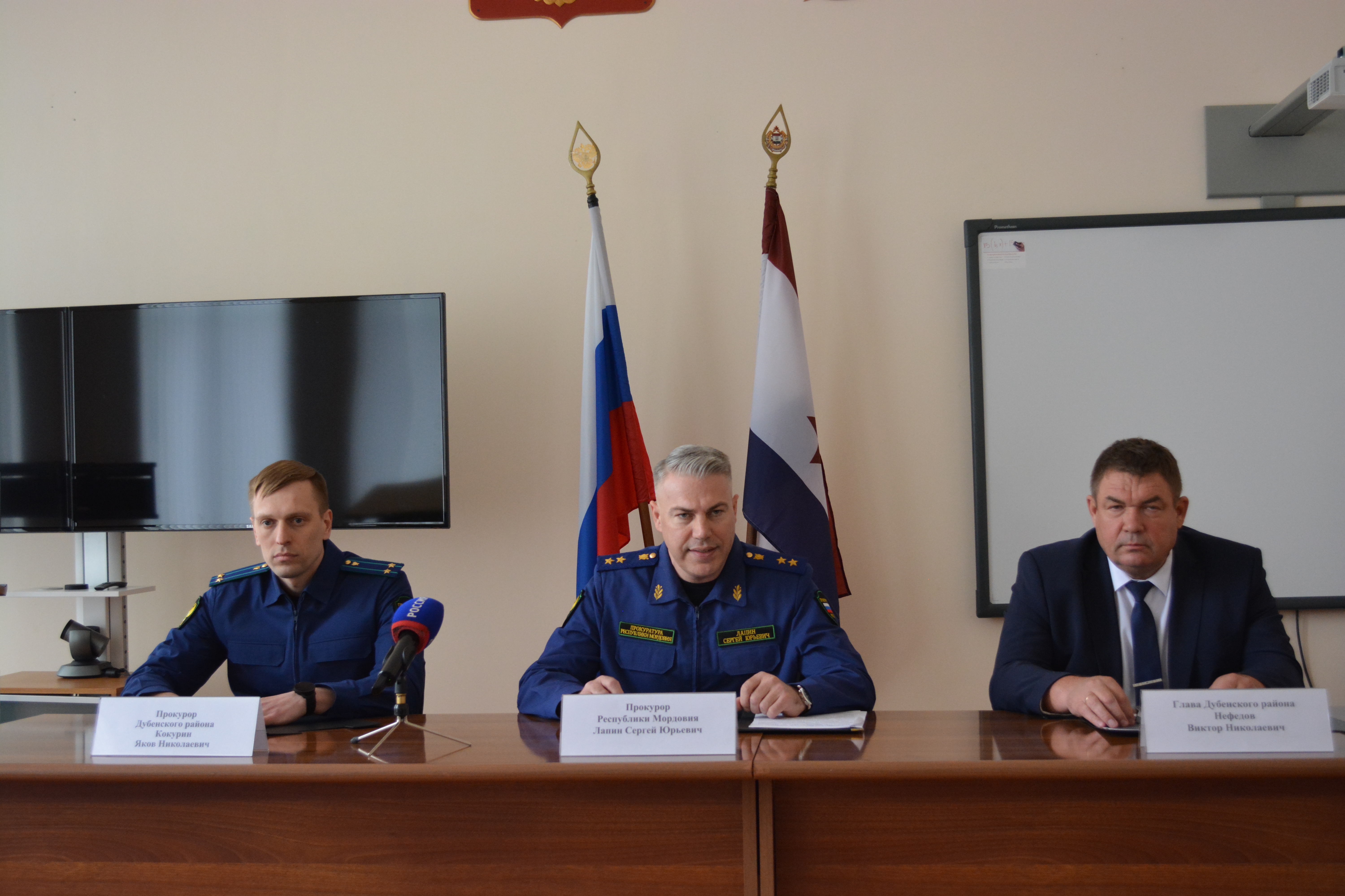 Прокурор республики с рабочим визитом посетил Дубенский район