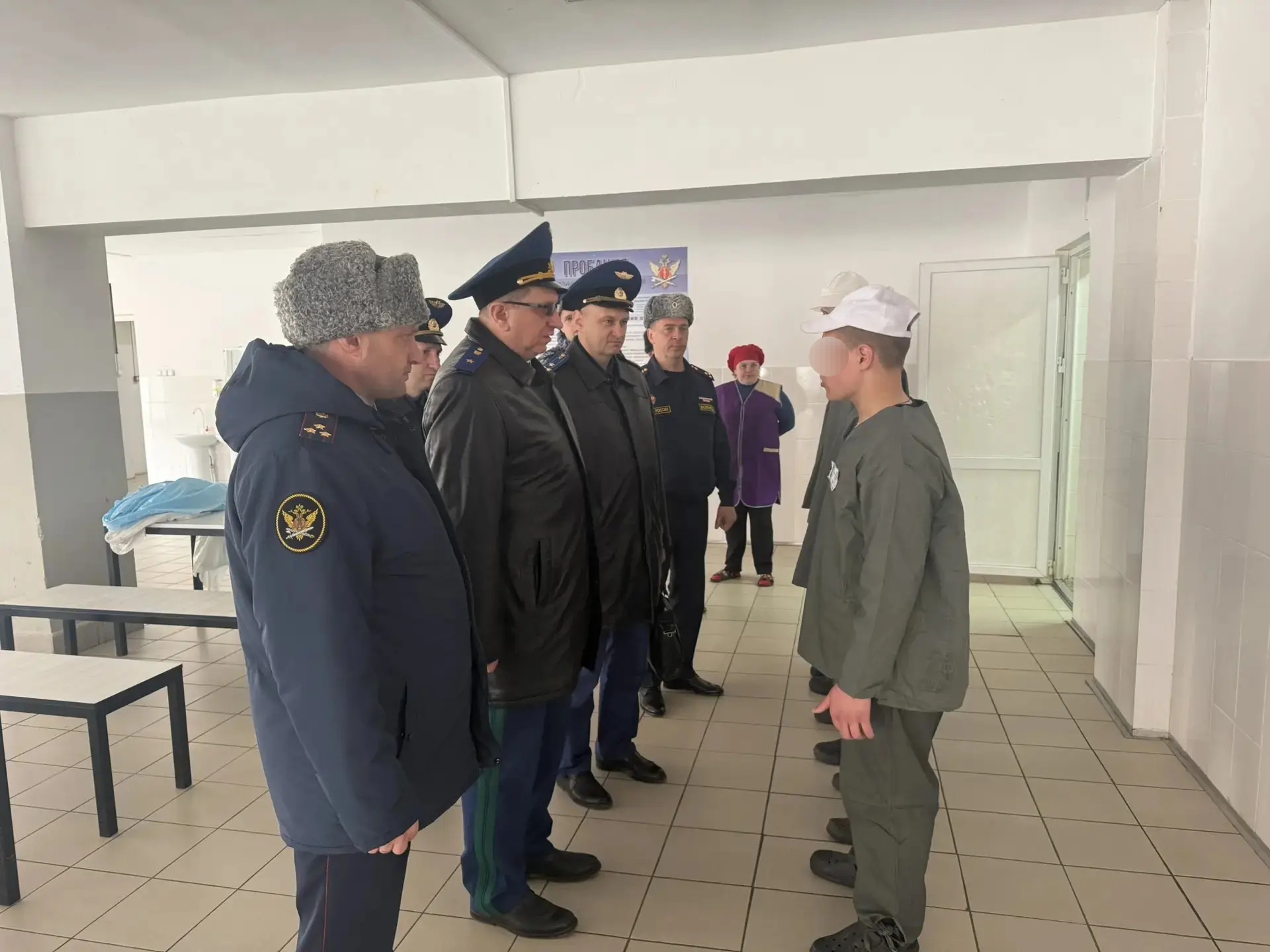 Заместитель прокурора Волгоградской области провел проверку учреждений уголовно-исполнительной системы, расположенных в г.Камышине