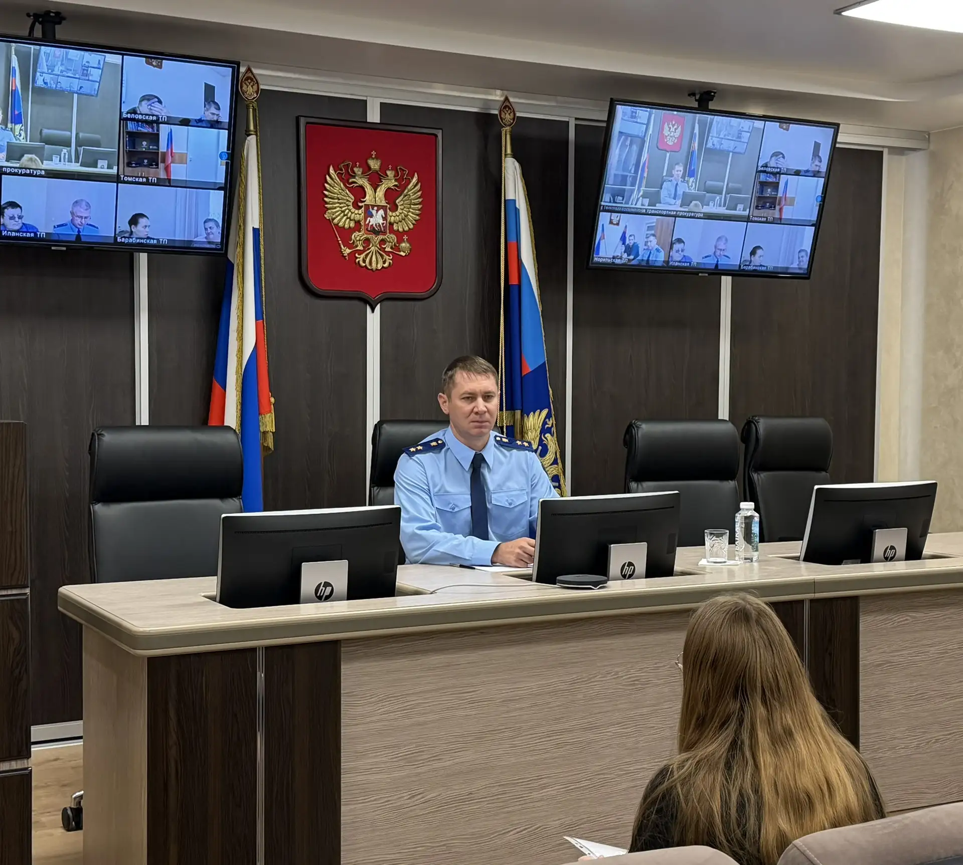 Западно-Сибирский транспортный прокурор Илья Викторович Сухоносов провел личный прием граждан